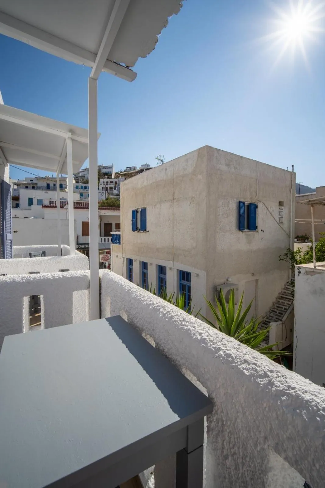 Balcony/Terrace in Eleios Hotel Serifos