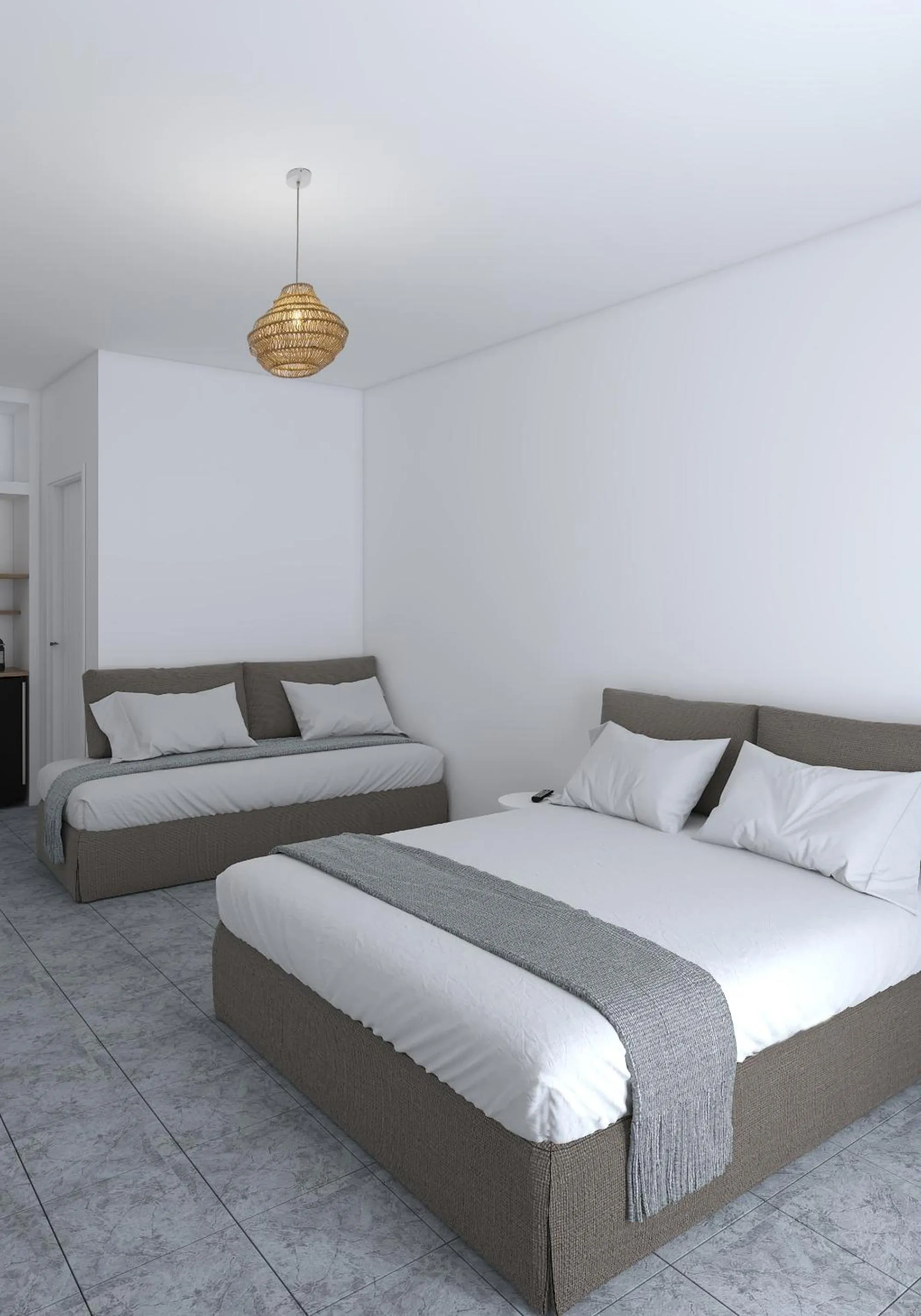 Photo of the whole room, Bed in Eleios Hotel Serifos