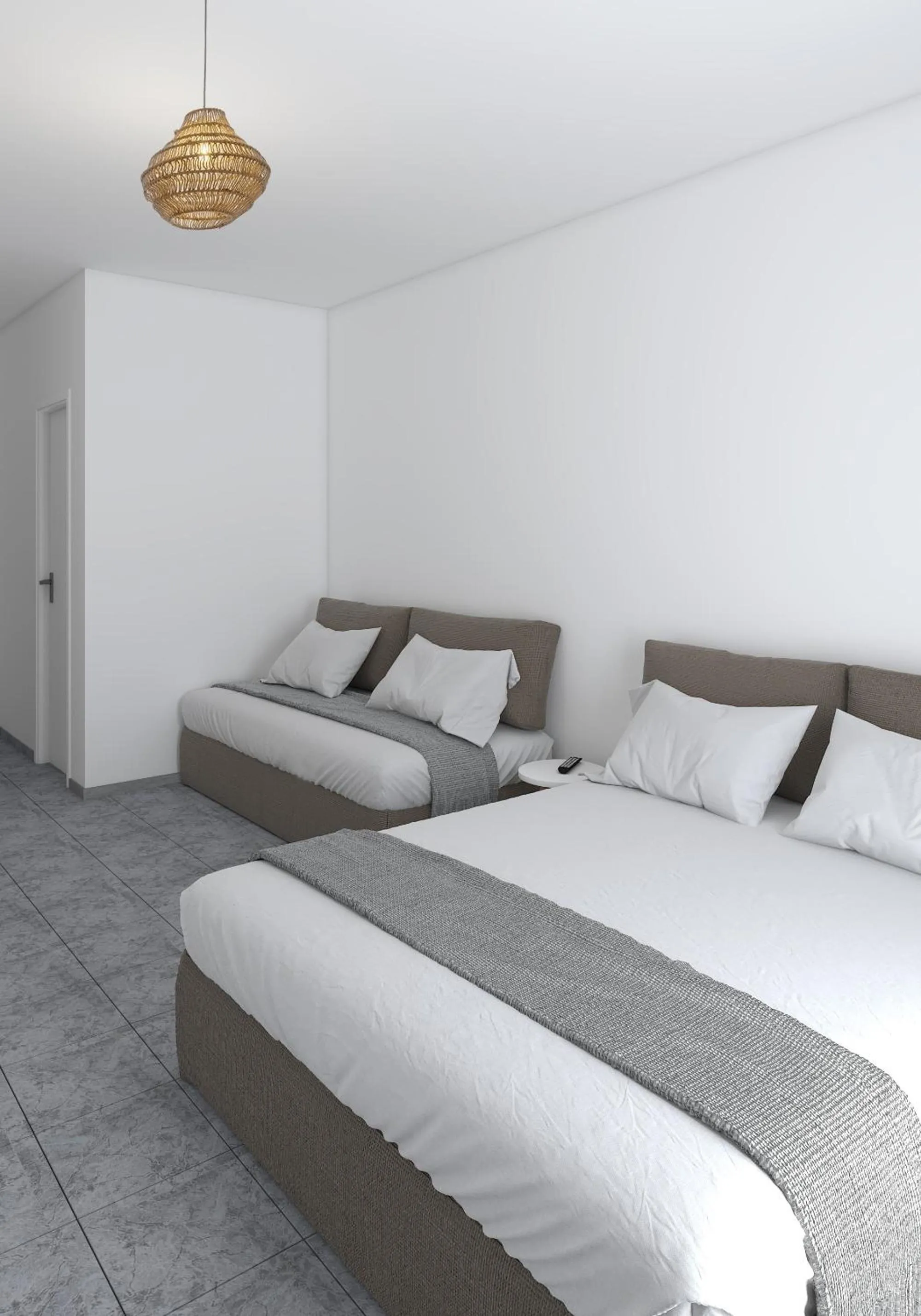 Photo of the whole room, Bed in Eleios Hotel Serifos