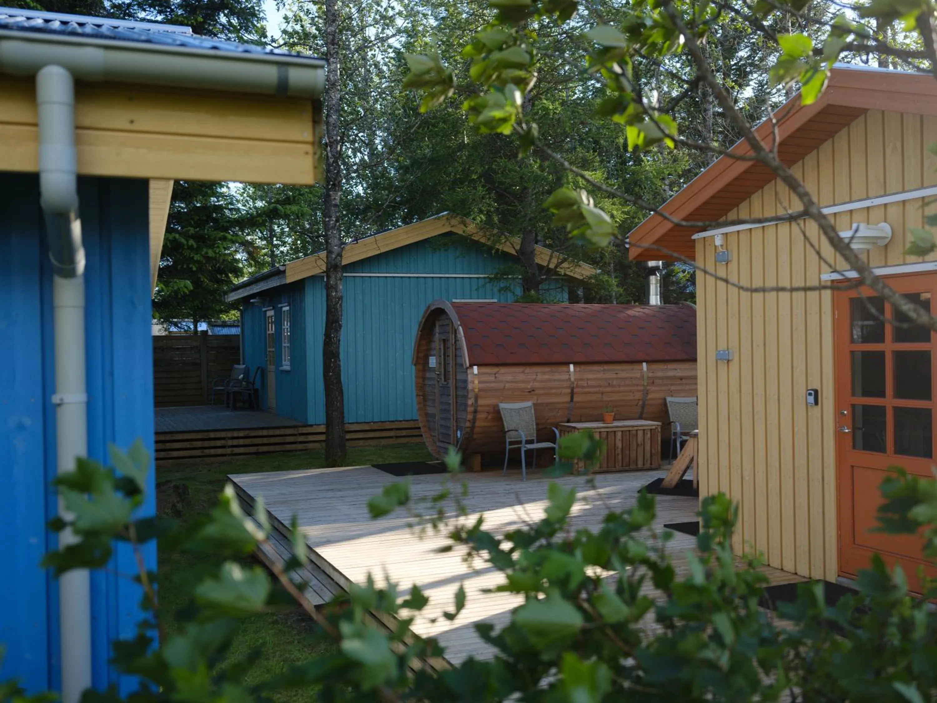 Property building in Backyard Village
