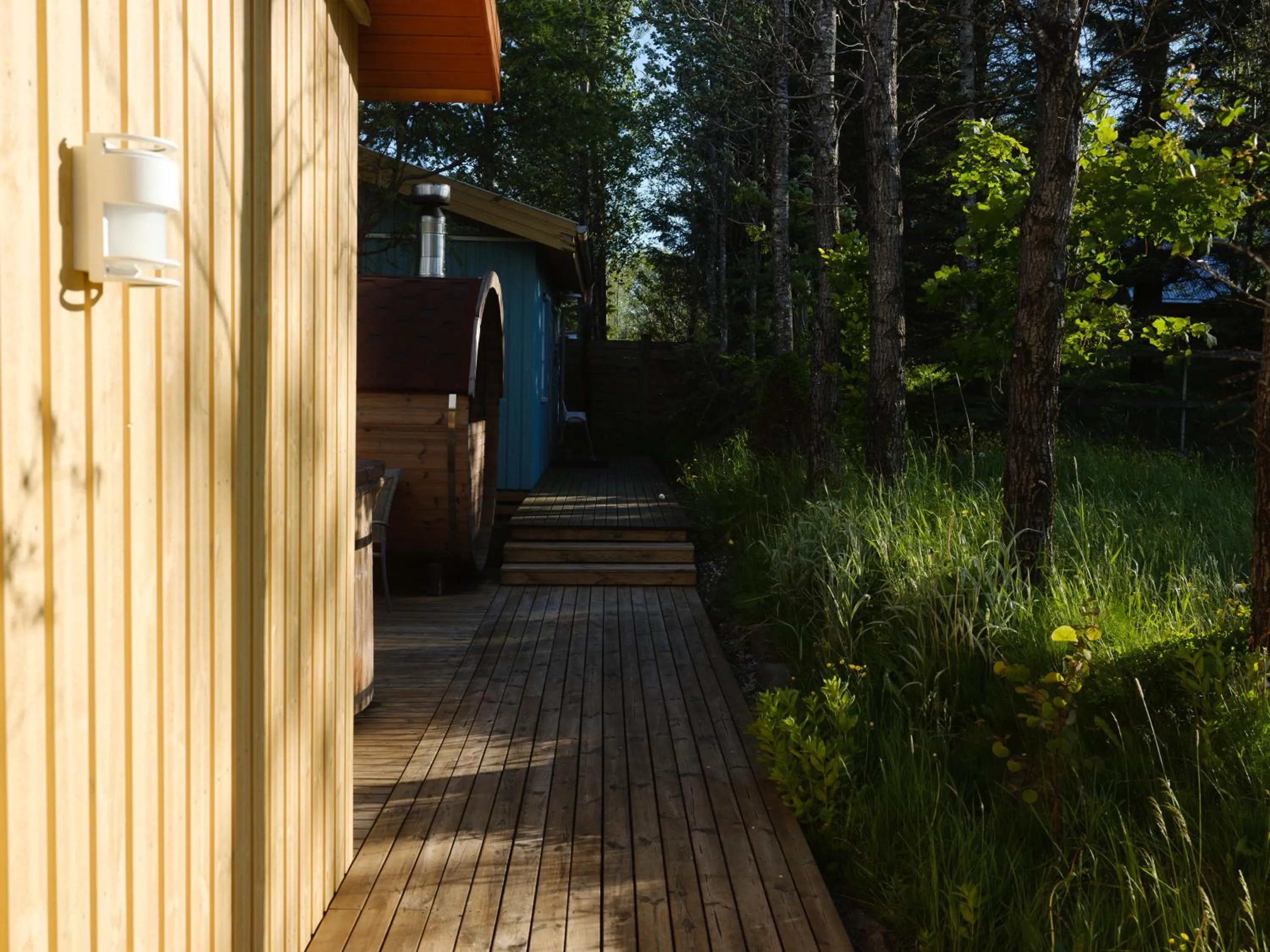 Property building in Backyard Village