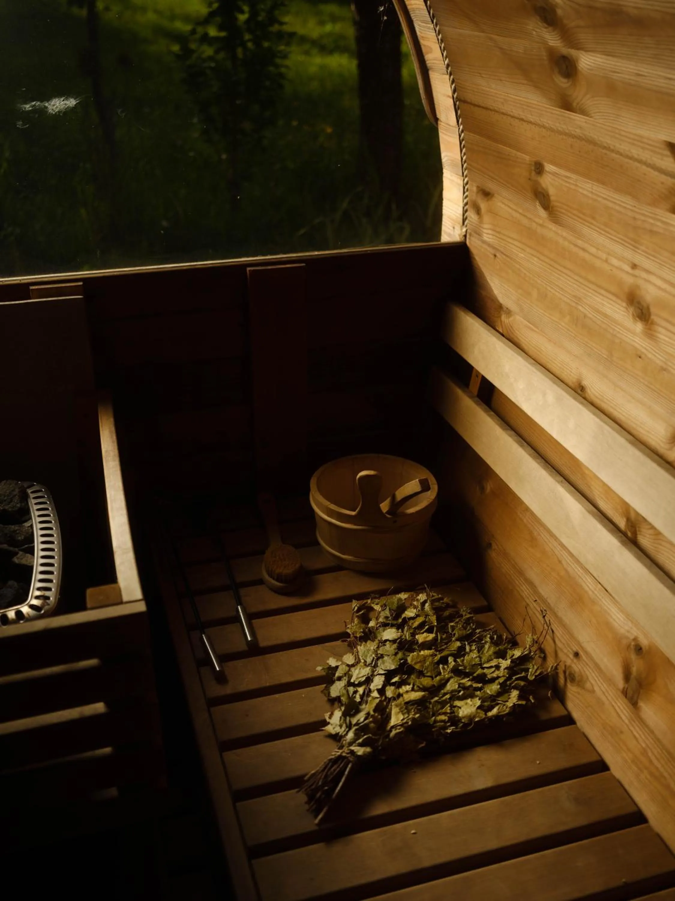 Sauna in Backyard Village