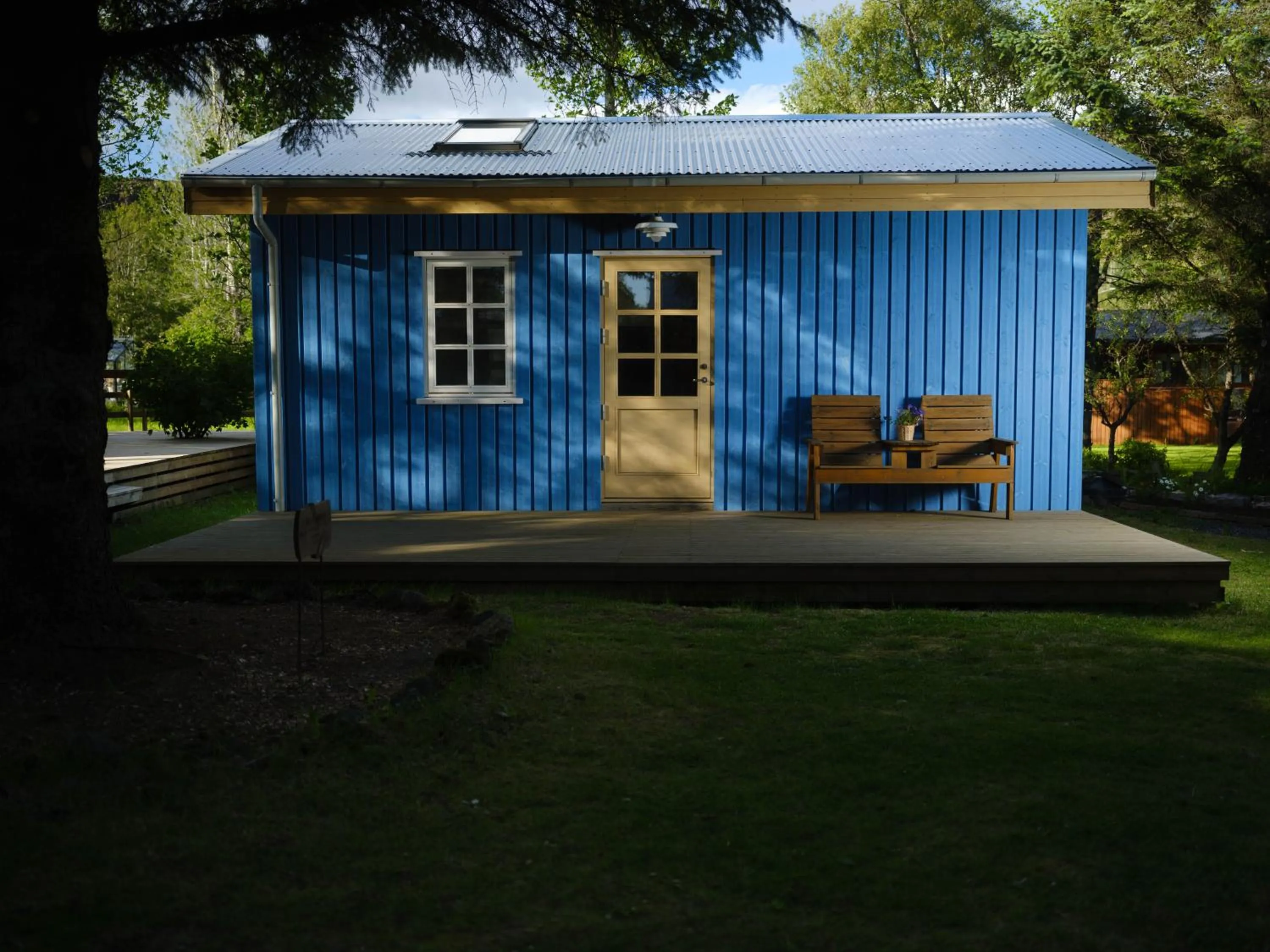 Property building in Backyard Village