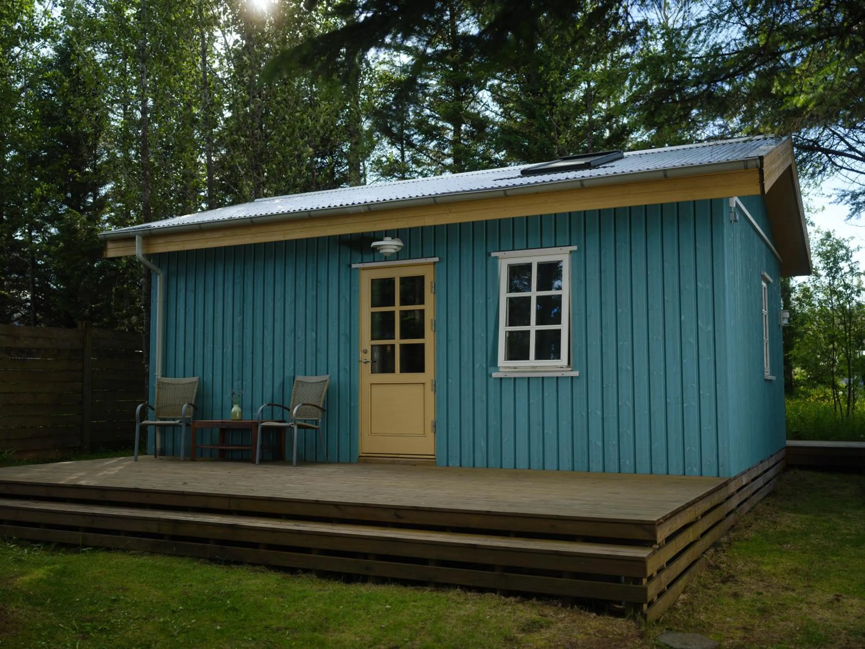 Property building in Backyard Village