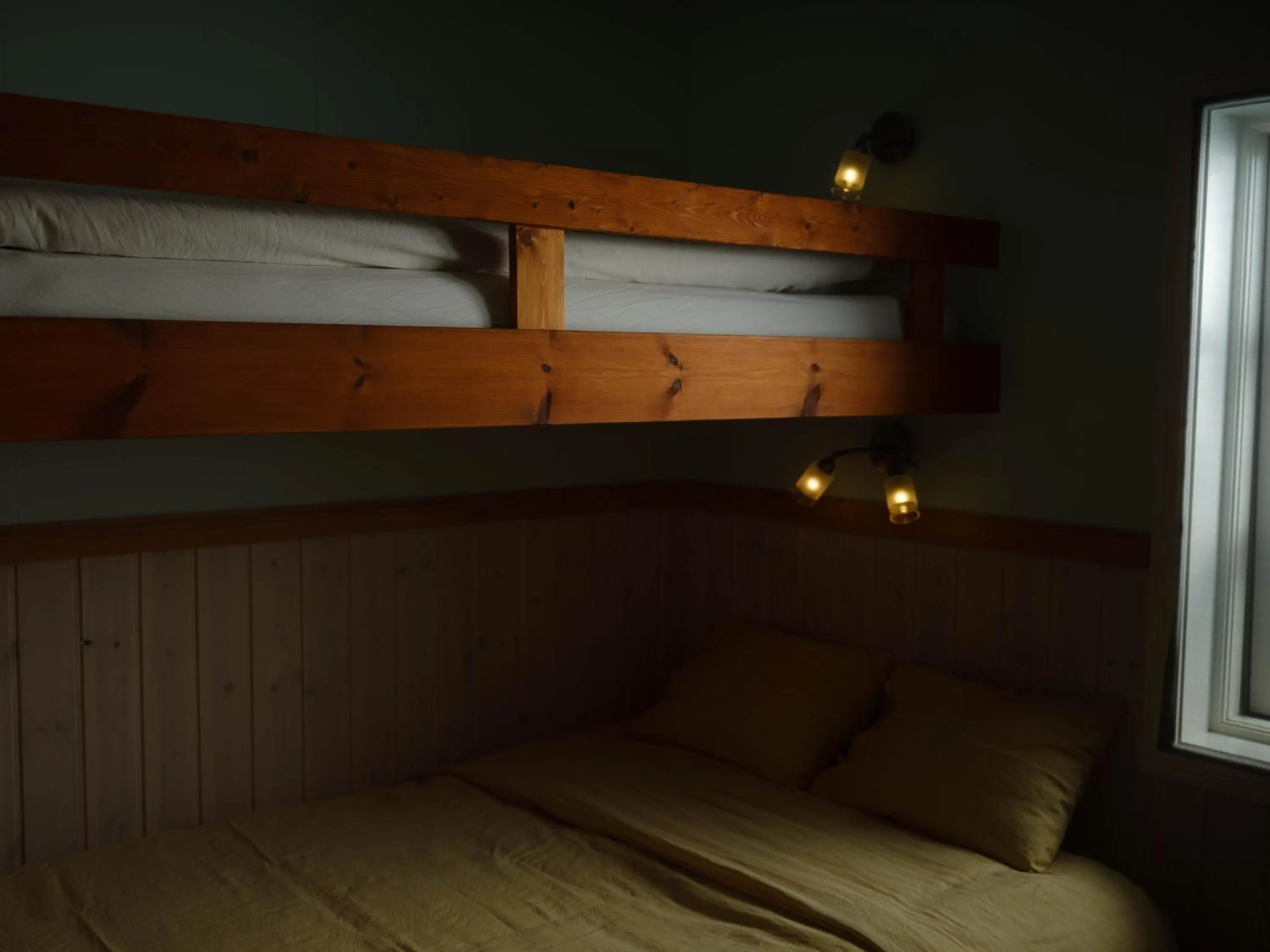 Bed in Backyard Village
