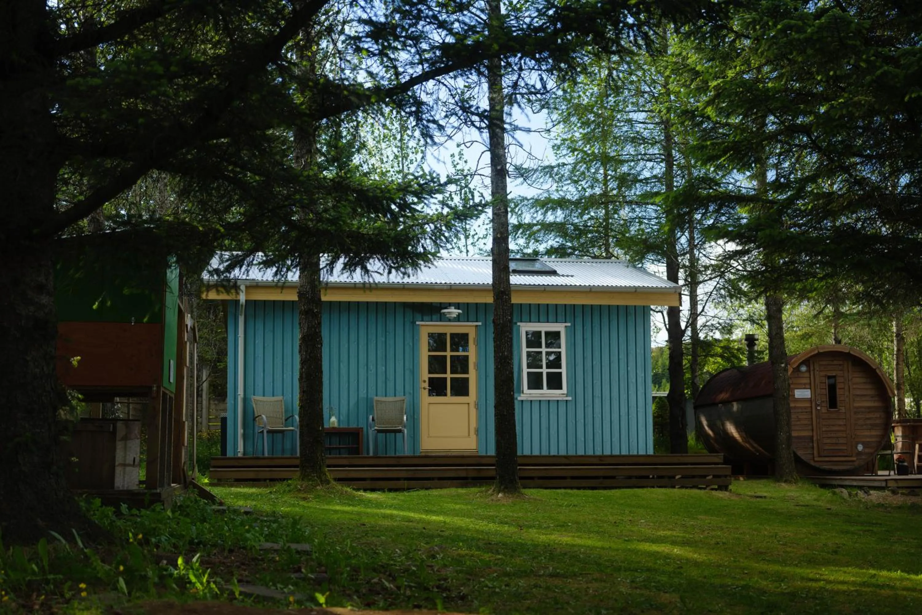Property building in Backyard Village