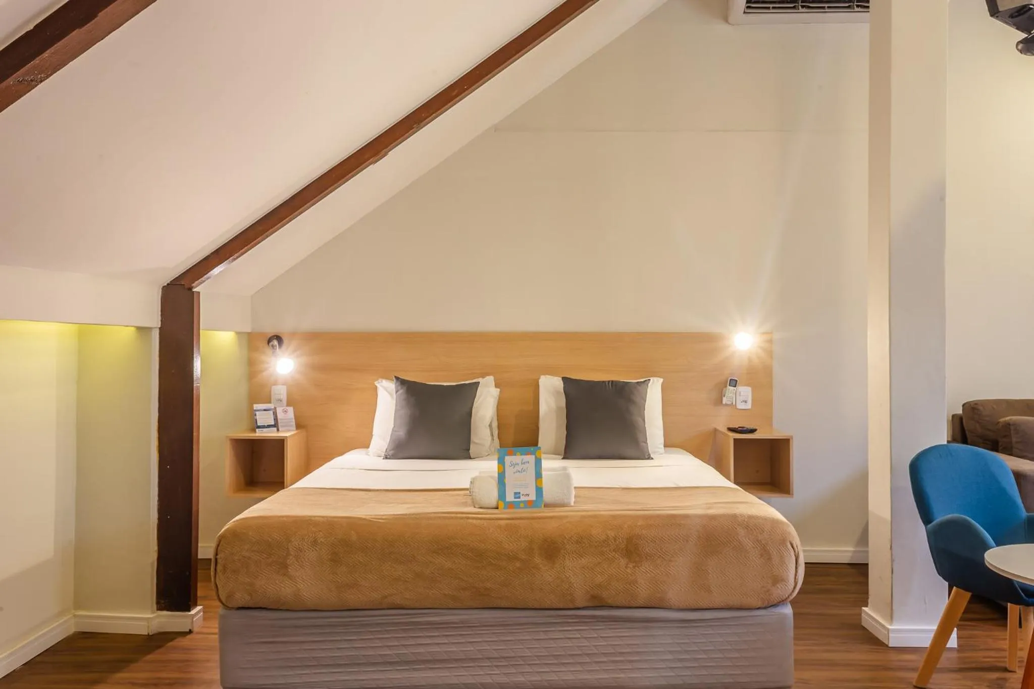 Bedroom, Bed in Injoy Suítes & Aparts