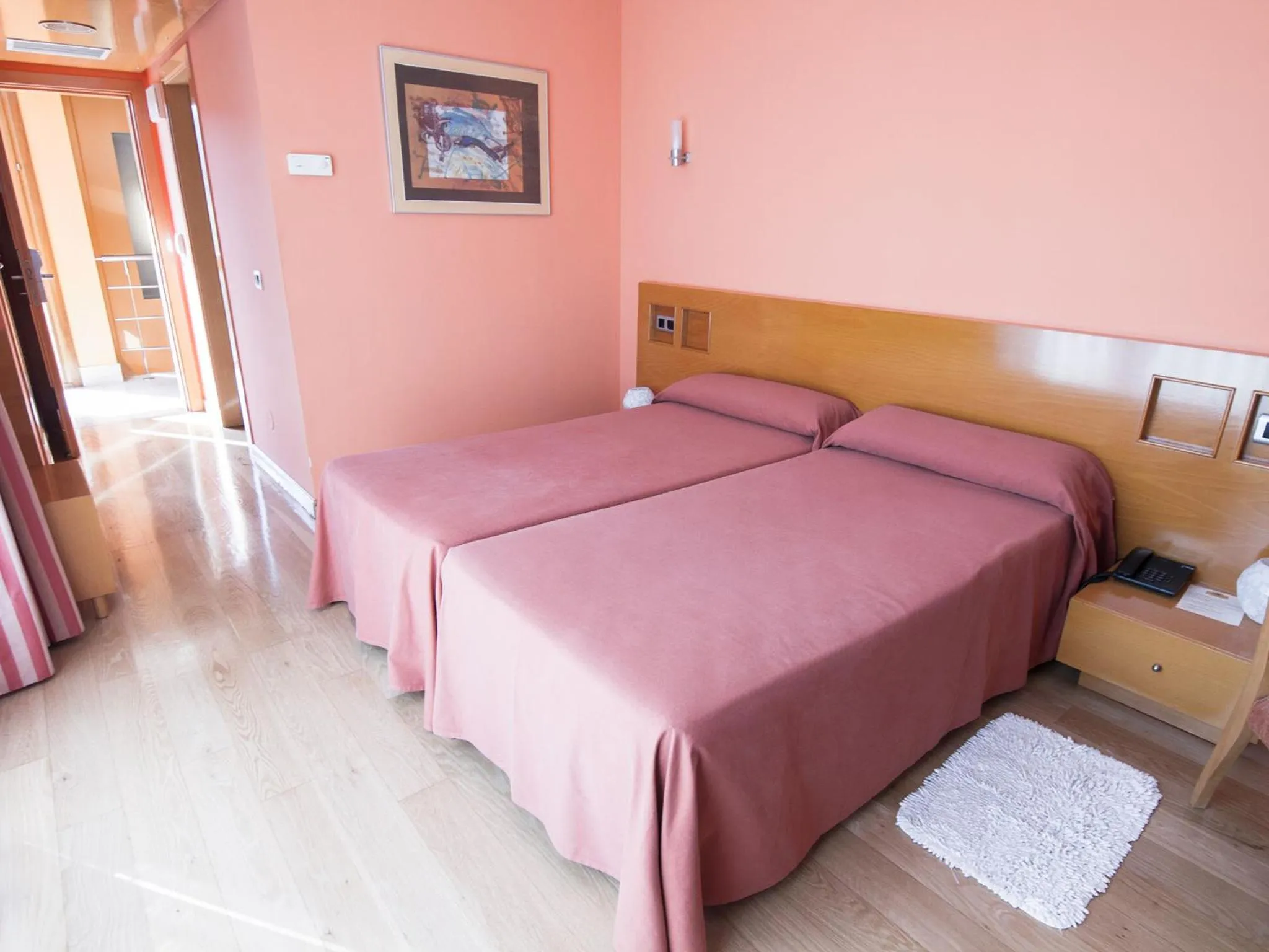 Photo of the whole room, Bed in Hotel La Estación de Luanco