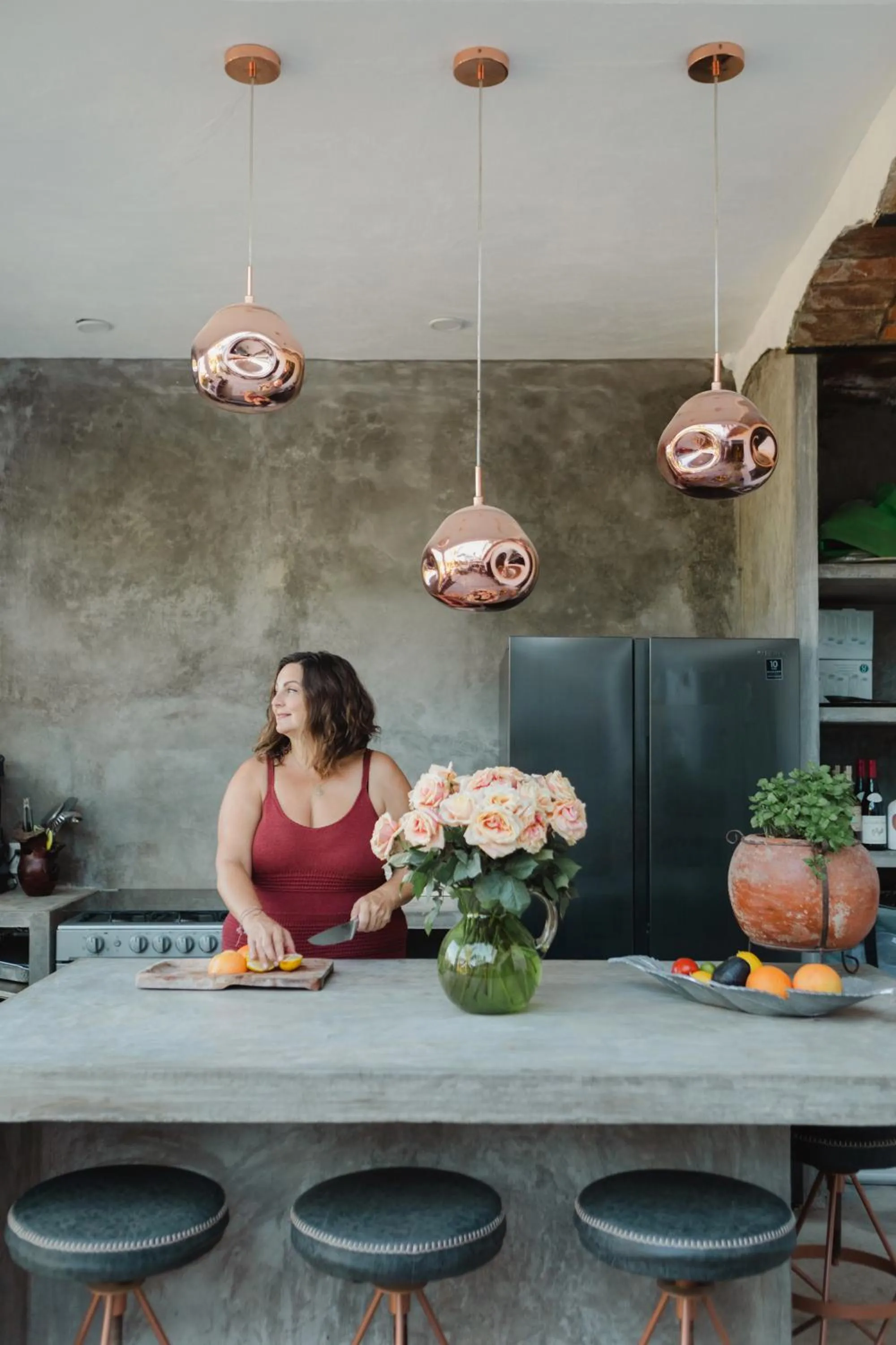Seating area in Casa Fenix