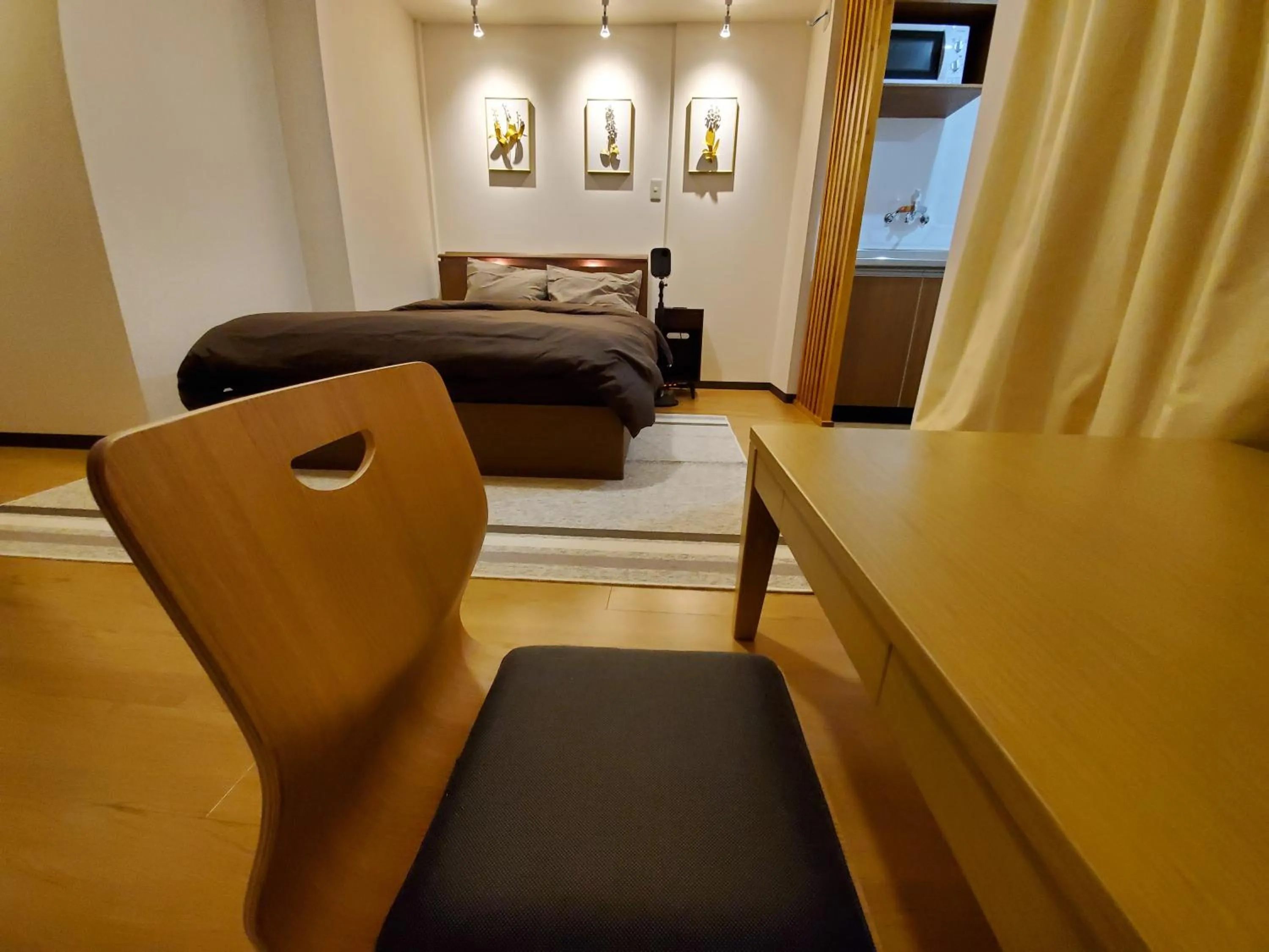 Bed in Sakuranomiya Hotel-Self Service