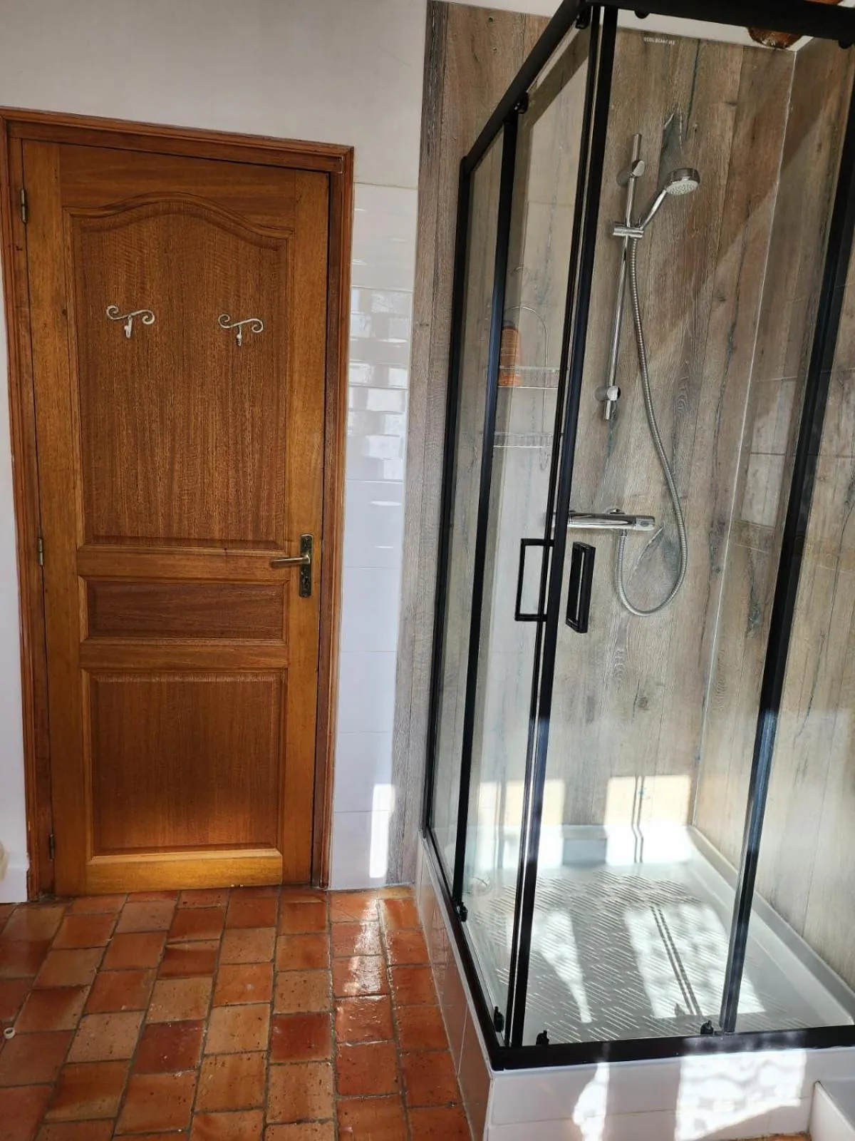 Shower in Manoir de la Maison Blanche