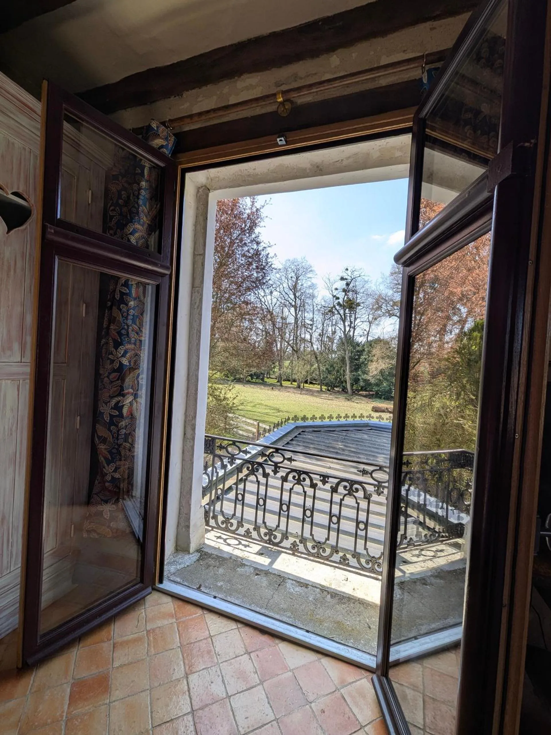 Balcony/Terrace in Manoir de la Maison Blanche