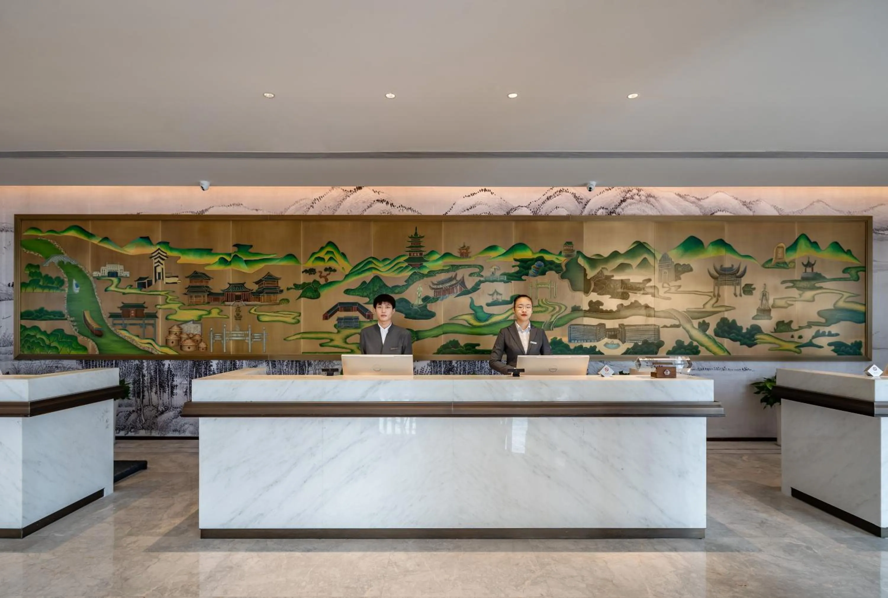 Lobby or reception in Hangzhou Junsun Luxury Hotel