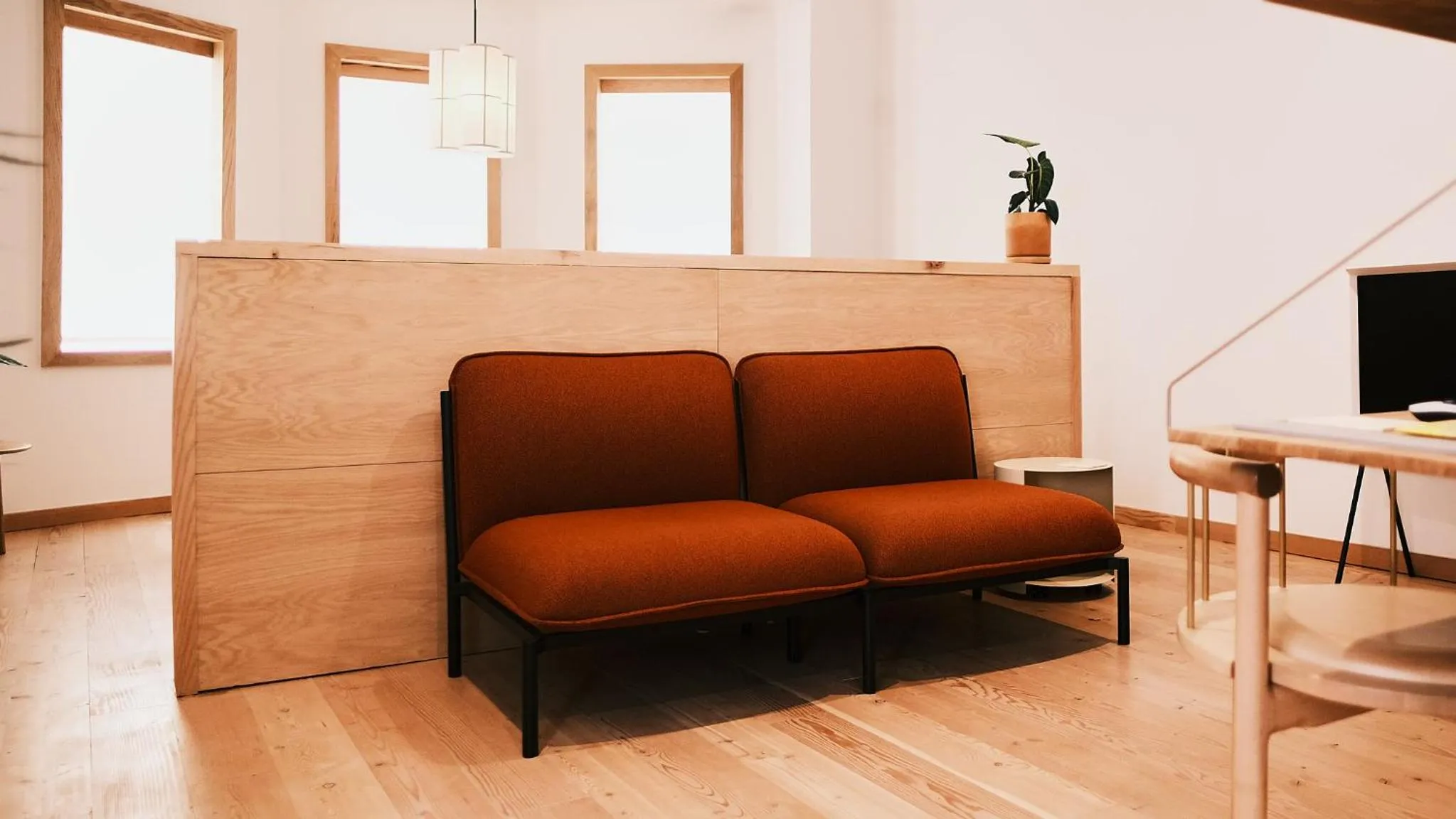 Living room in guesthouse by good neighbor