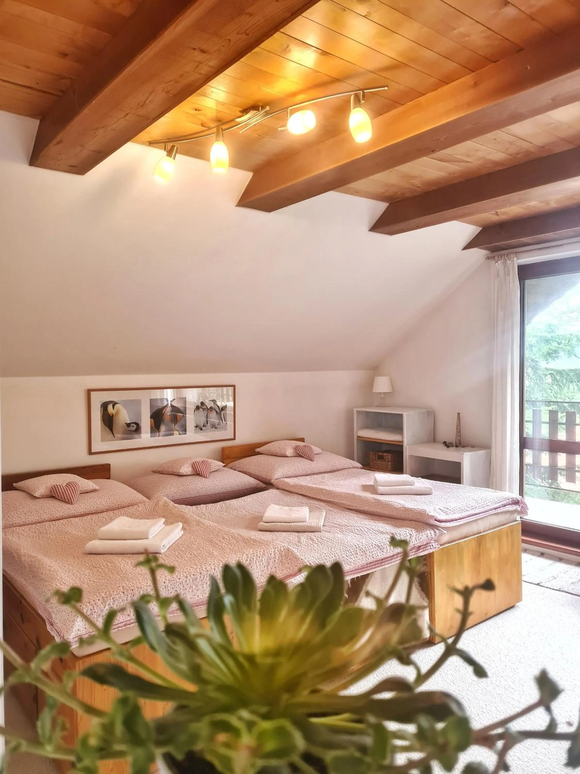 Bed in Penzion Bor
