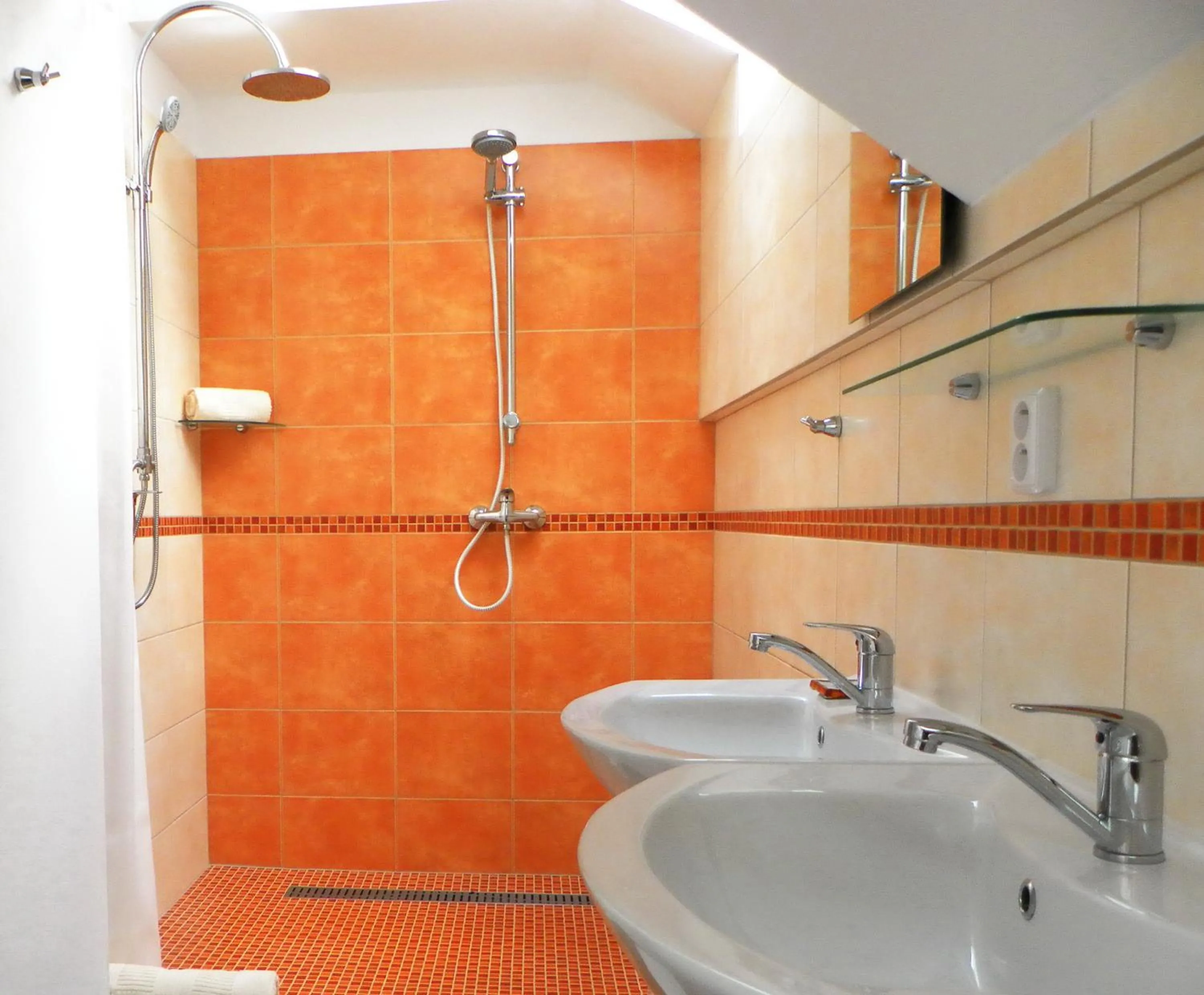 Bathroom in Penzion Bor