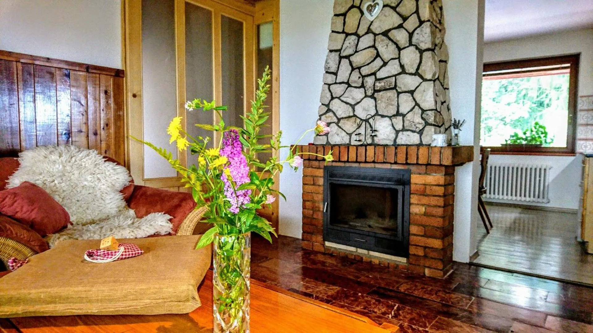 Living room in Penzion Bor