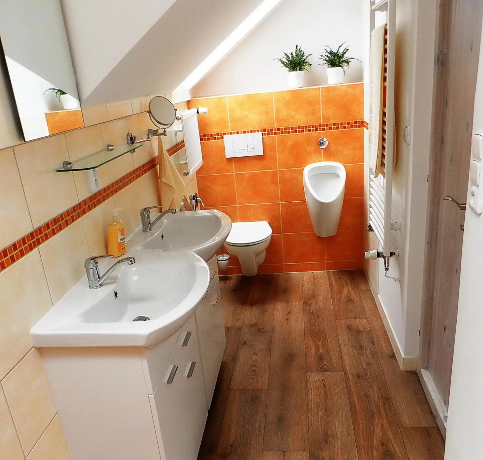 Bathroom in Penzion Bor