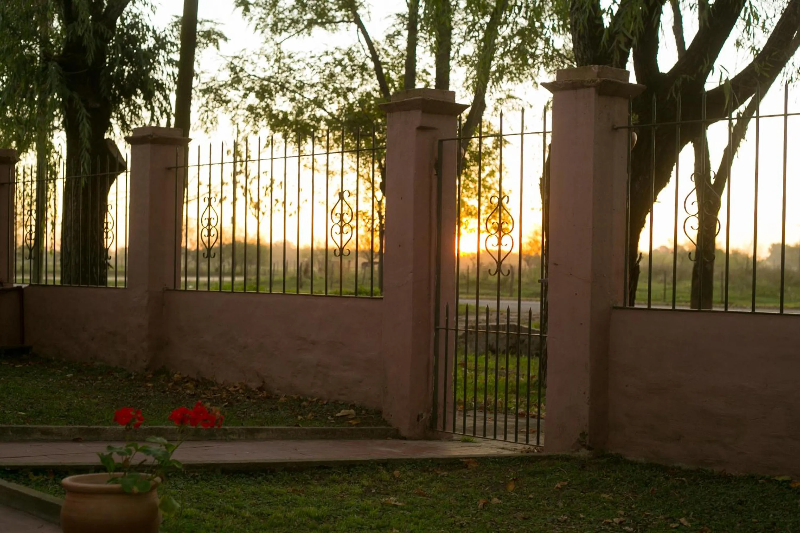 Facade/entrance in Posada Don Salvador