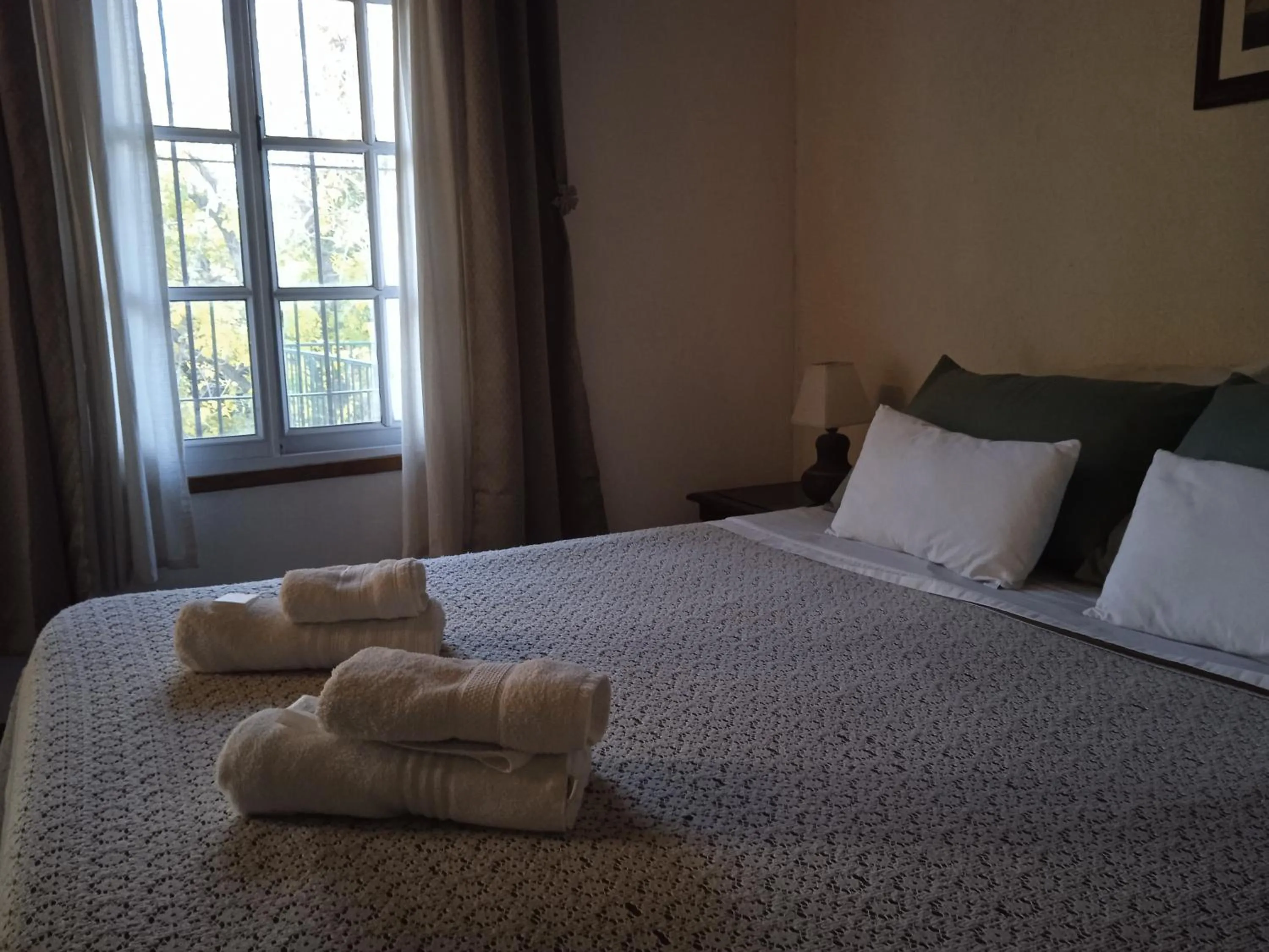 Bed in Posada Don Salvador