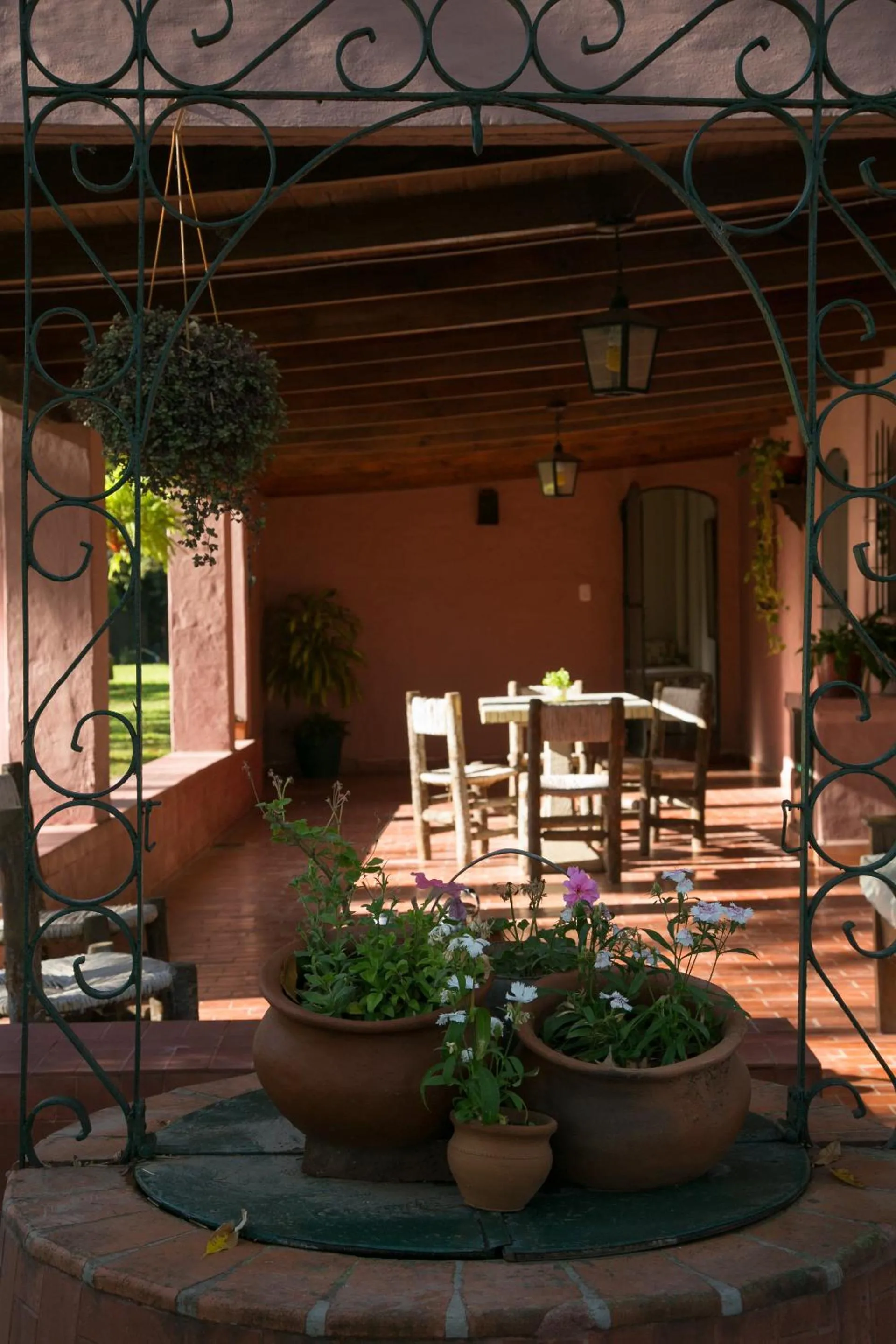 Balcony/Terrace in Posada Don Salvador