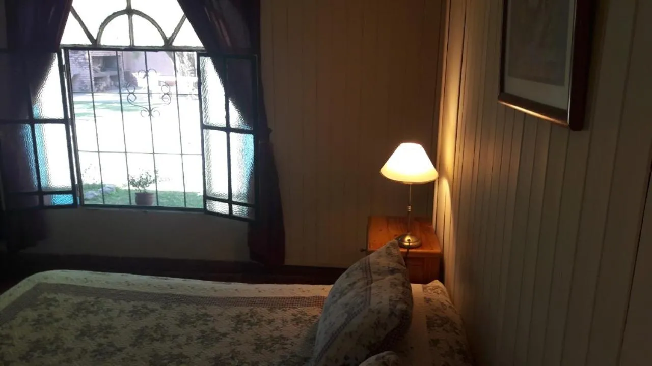 Bed in Posada Don Salvador