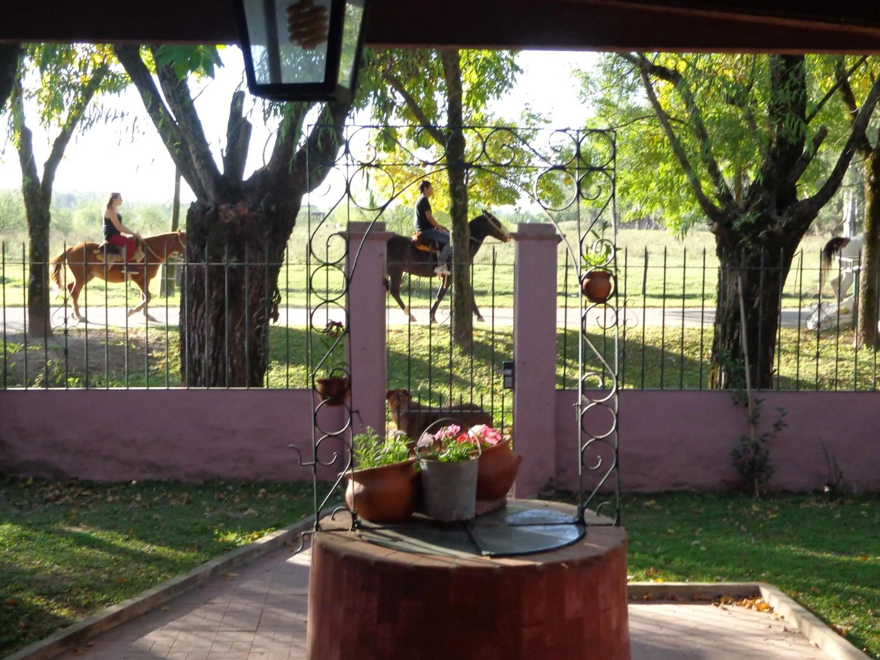 Facade/entrance in Posada Don Salvador