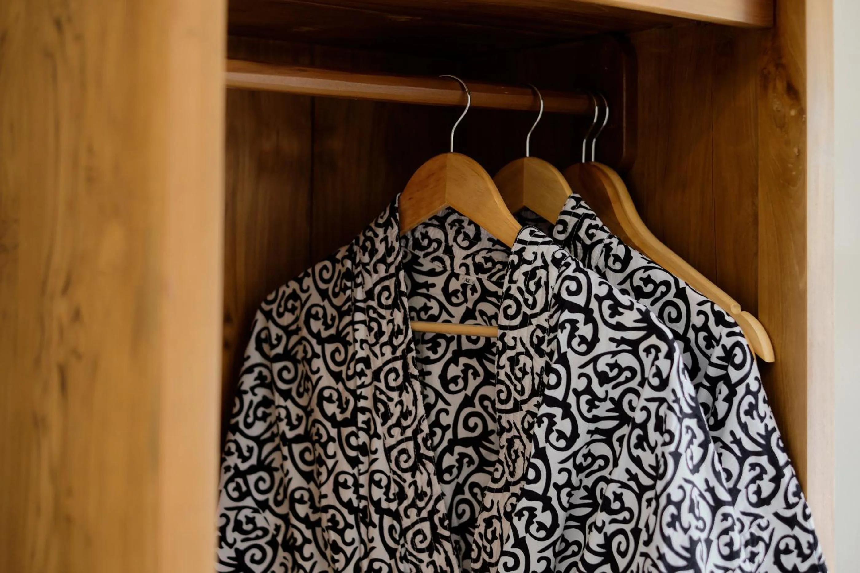 wardrobe in Tigata Ubud Cottage