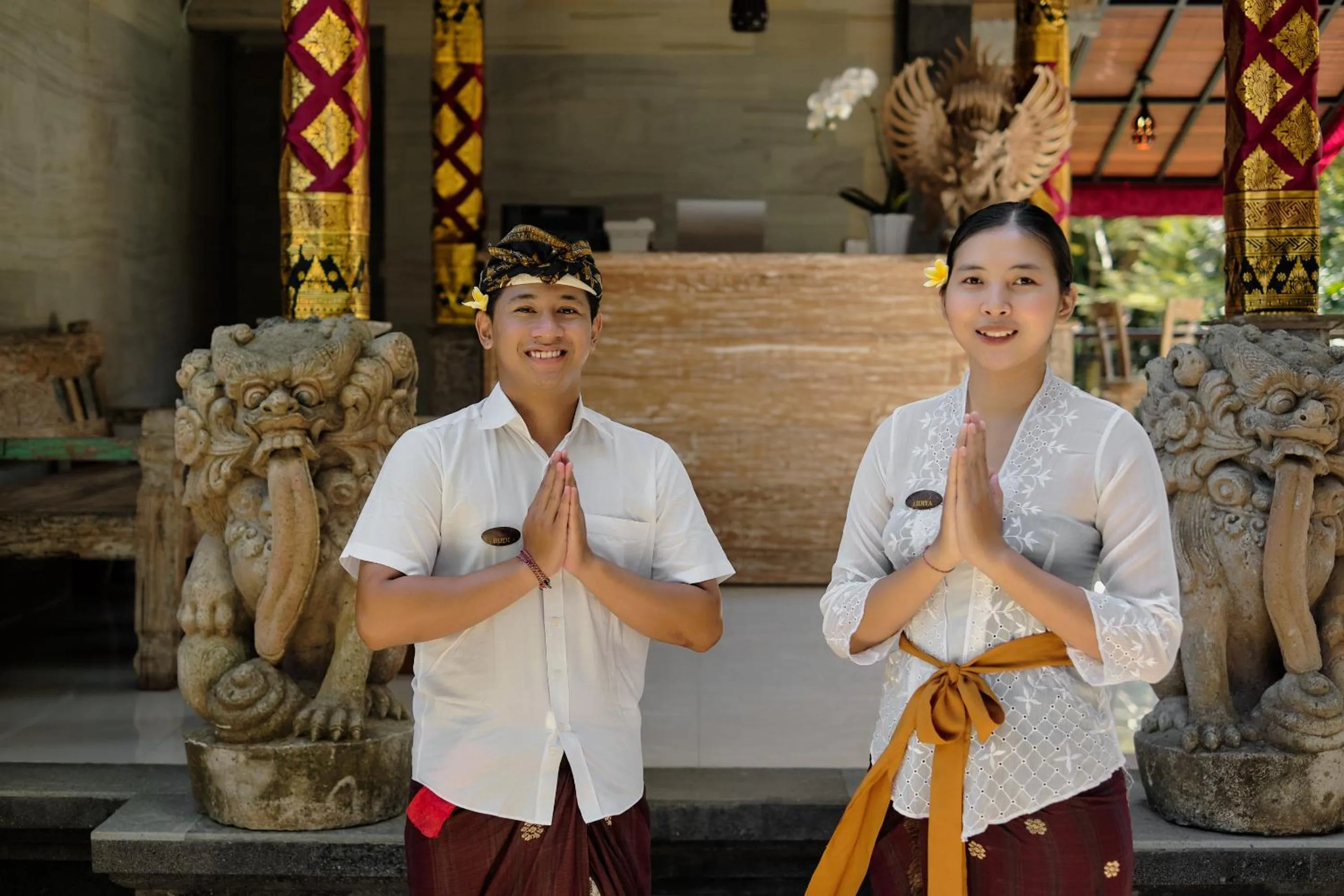 Staff in Tigata Ubud Cottage