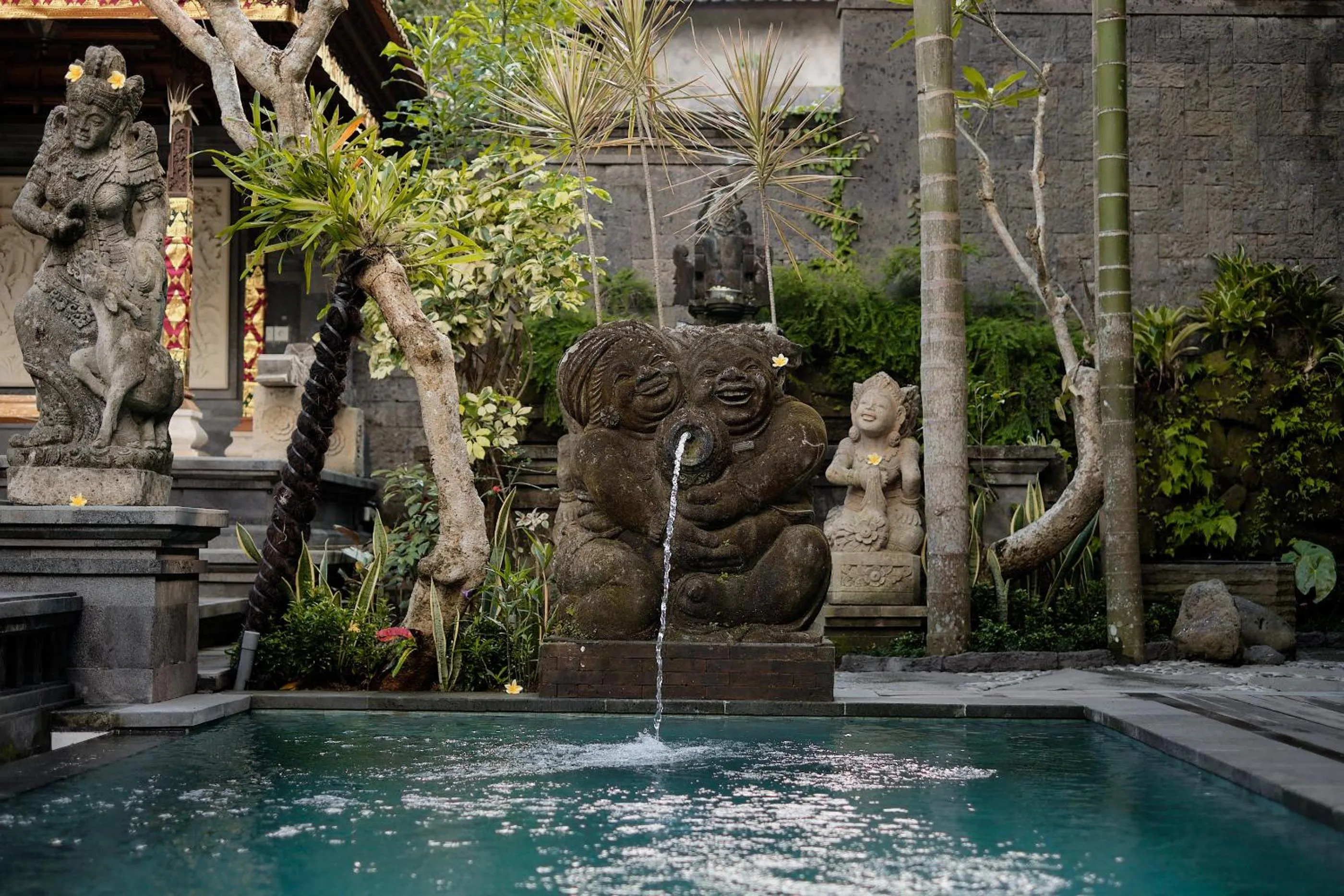 Swimming pool in Tigata Ubud Cottage