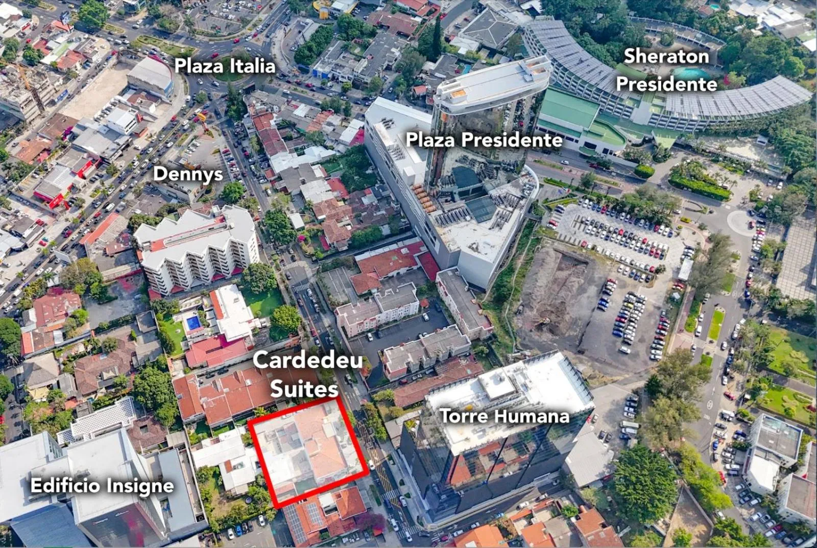 Location in Cardedeu Suites