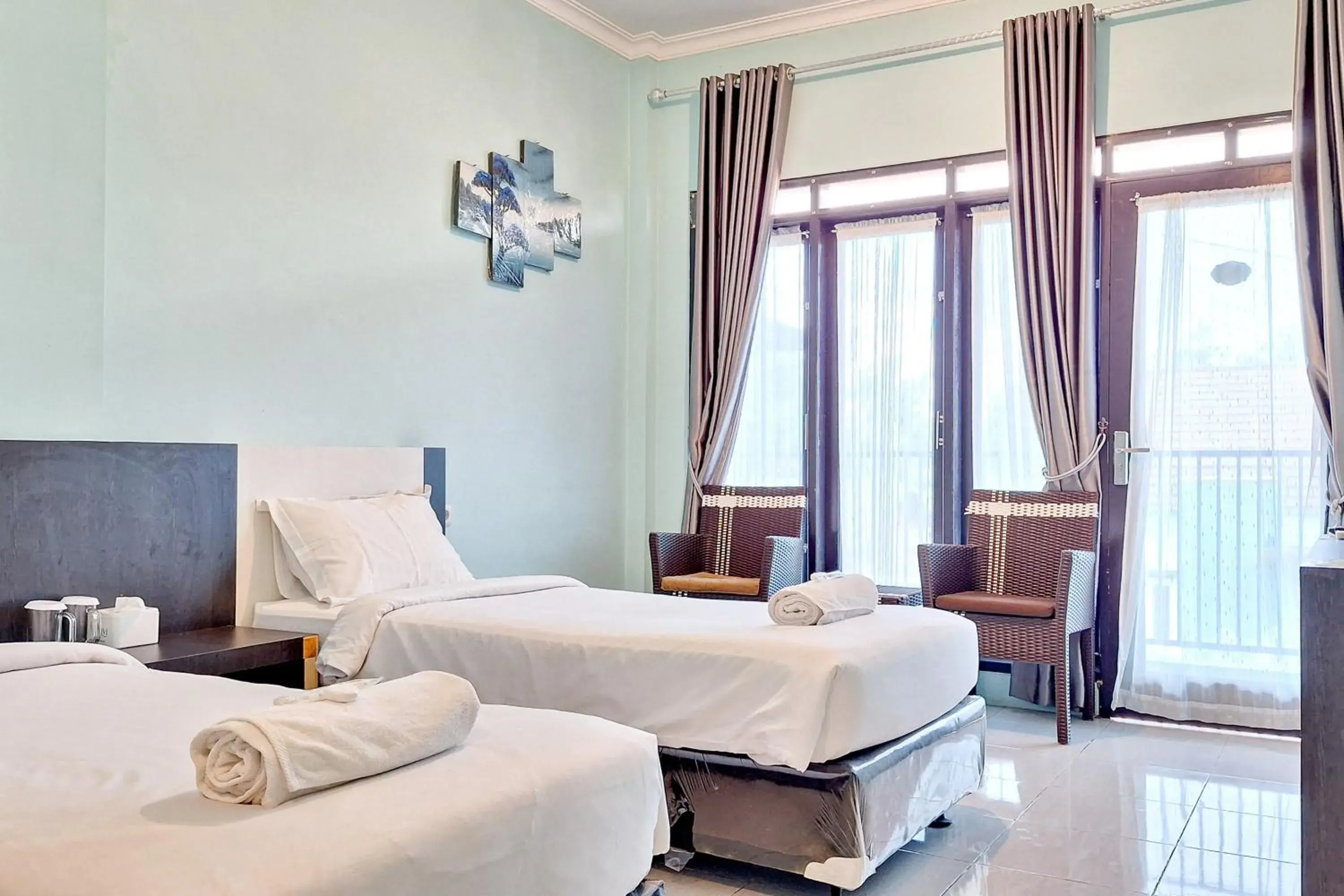 Standard Twin Room in Homestay Dalimo 2 Syariah Payakumbuh RedPartner Standard Twin Room in Homestay Dalimo 2 Syariah Payakumbuh RedPartner