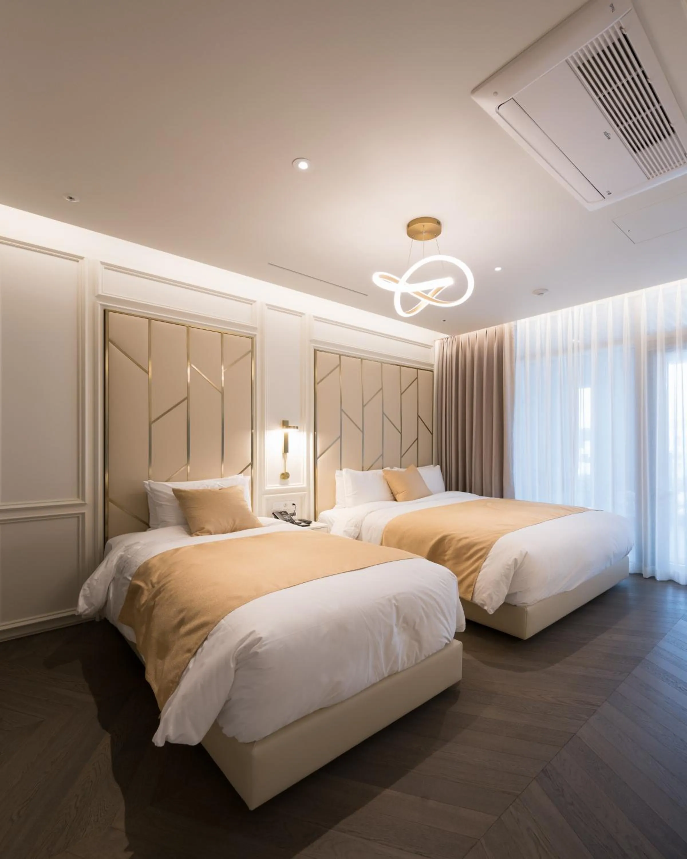 Bed in The Siena Resort