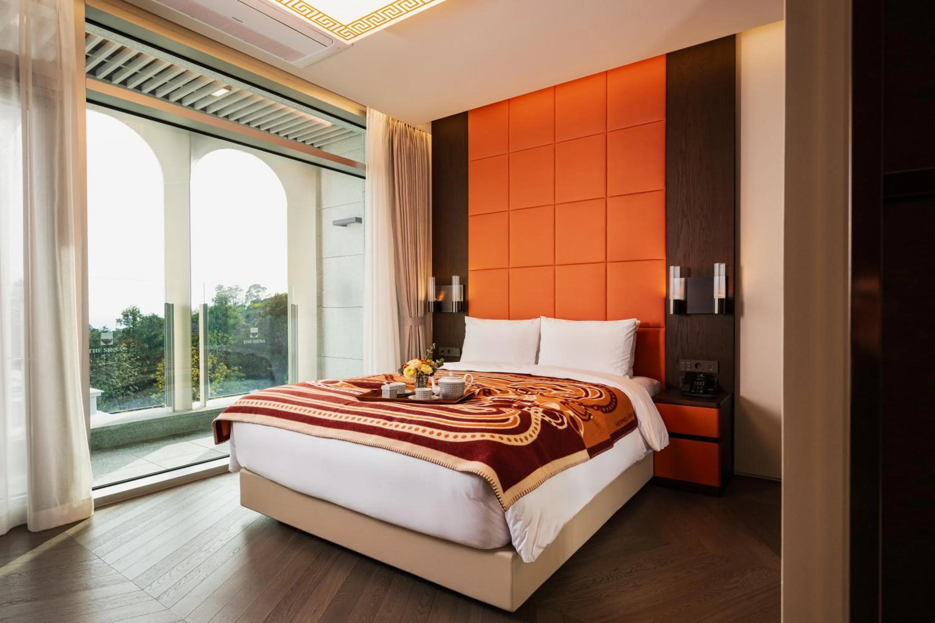 Bed in The Siena Resort