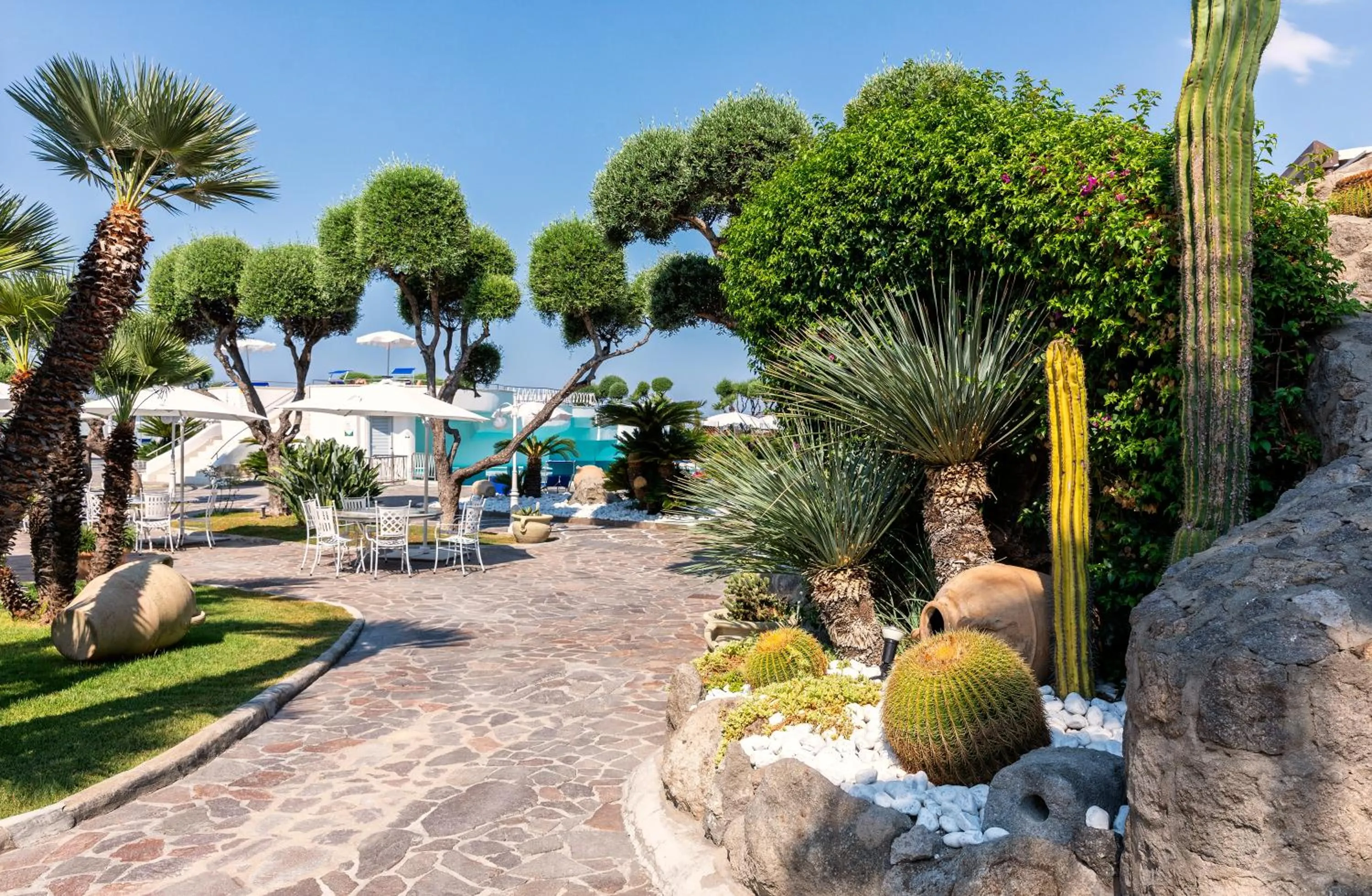 Garden in Hotel Zaro