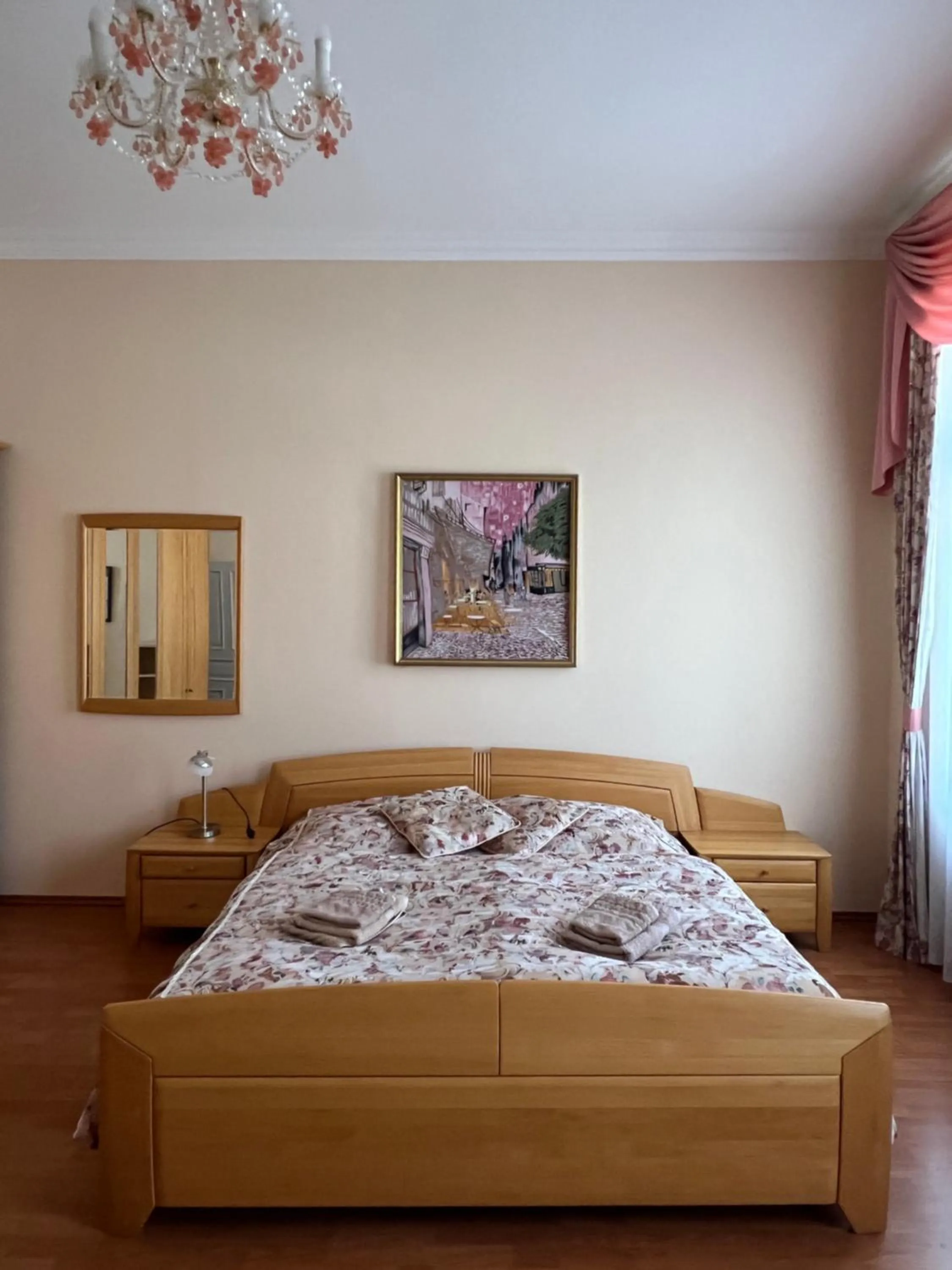 Bedroom, Bed in Apartment Zahradní 31
