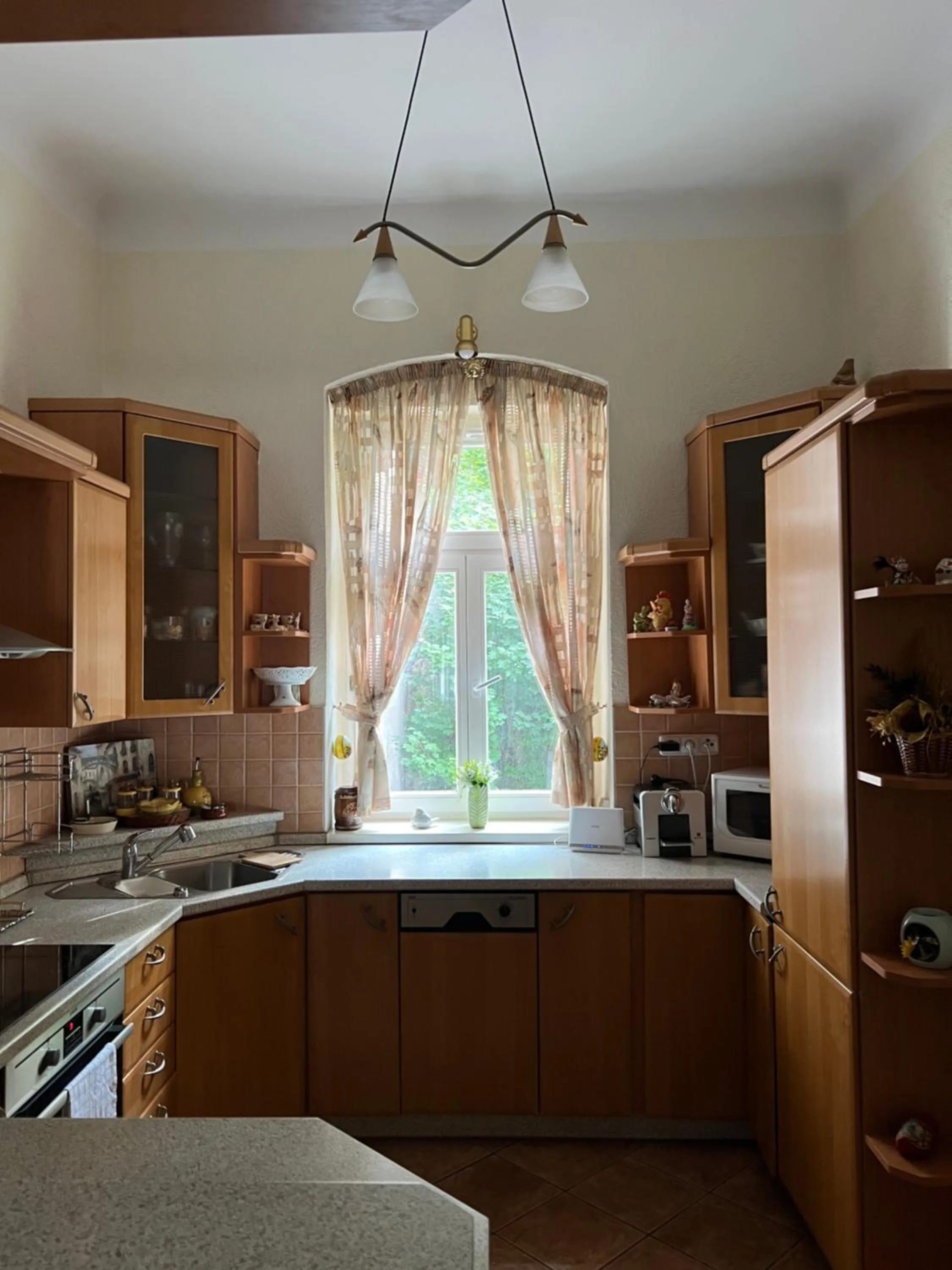 Kitchen or kitchenette in Apartment Zahradní 31