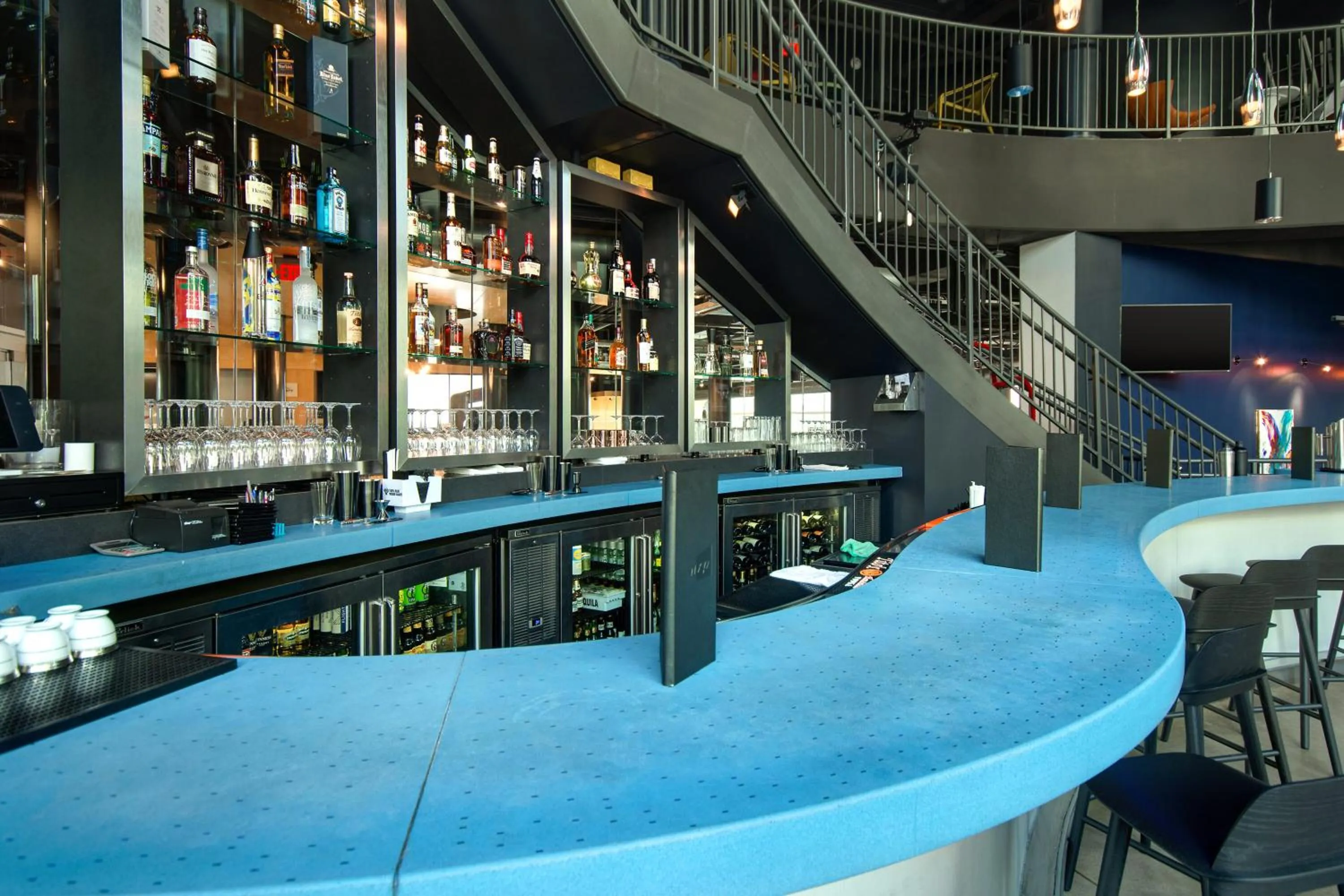 Lounge or bar in Aloft Oklahoma City Downtown – Bricktown