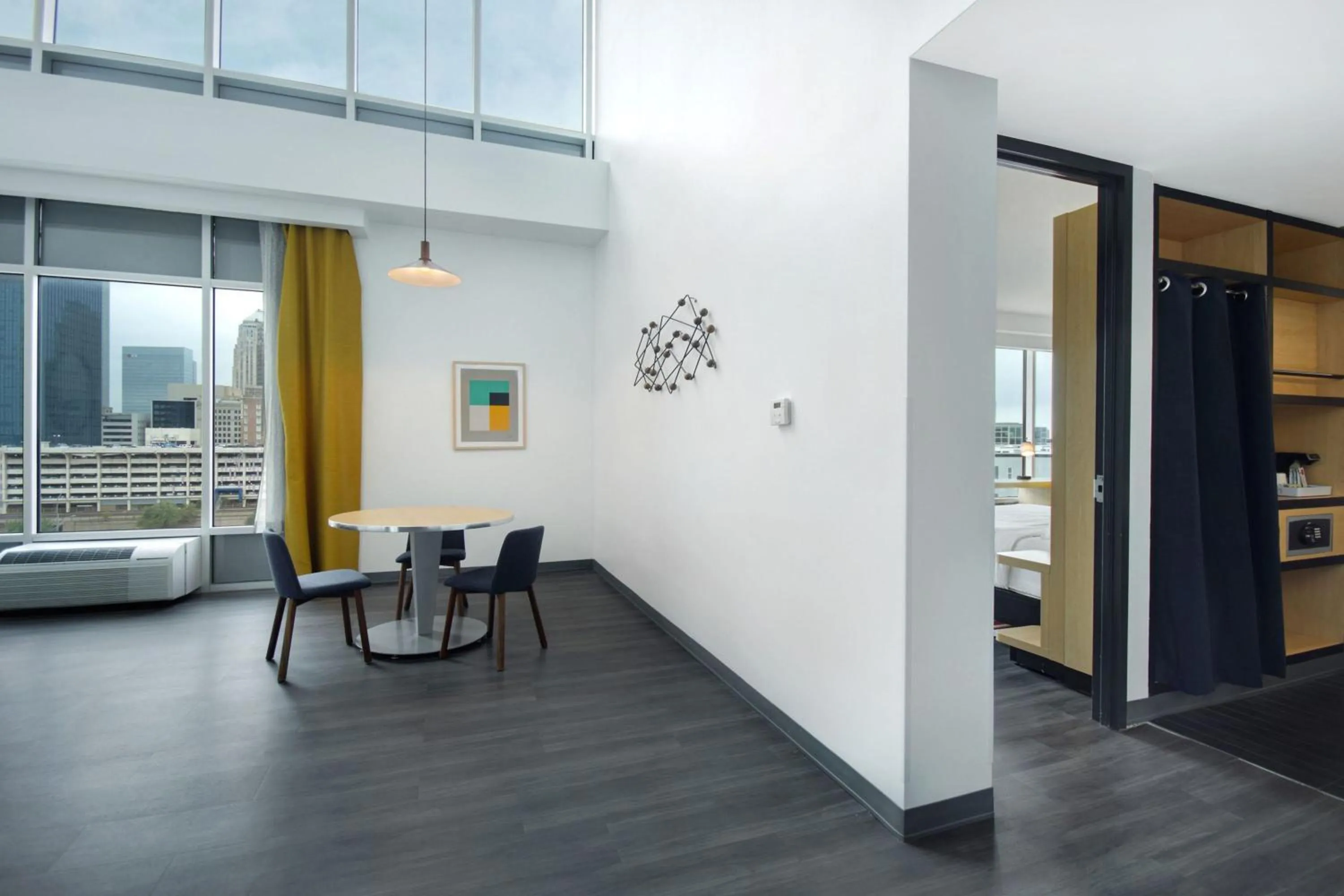 Photo of the whole room, Bed in Aloft Oklahoma City Downtown – Bricktown