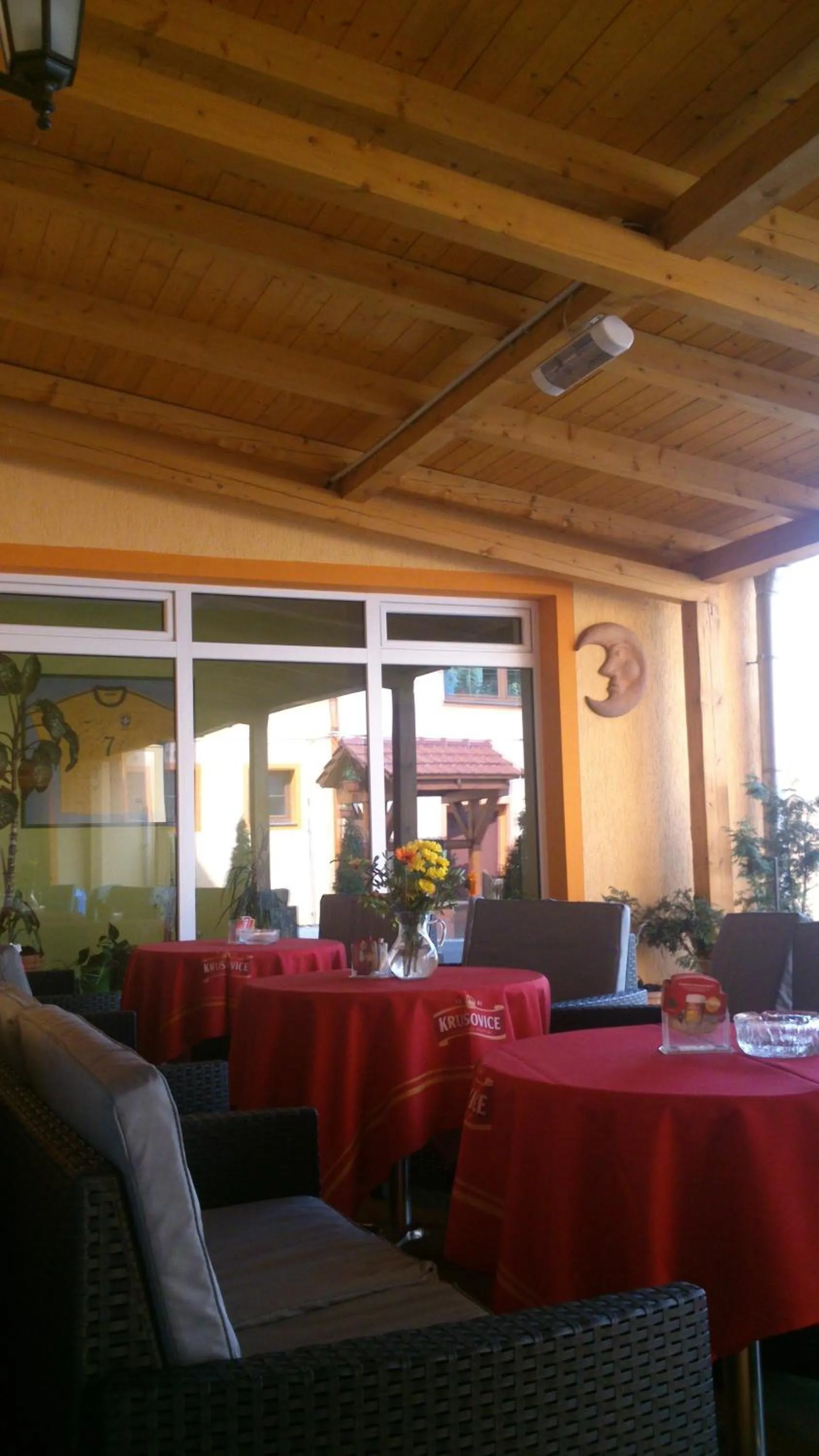 Balcony/Terrace in Hotel & Motorest V Údolí Zlatého potoka