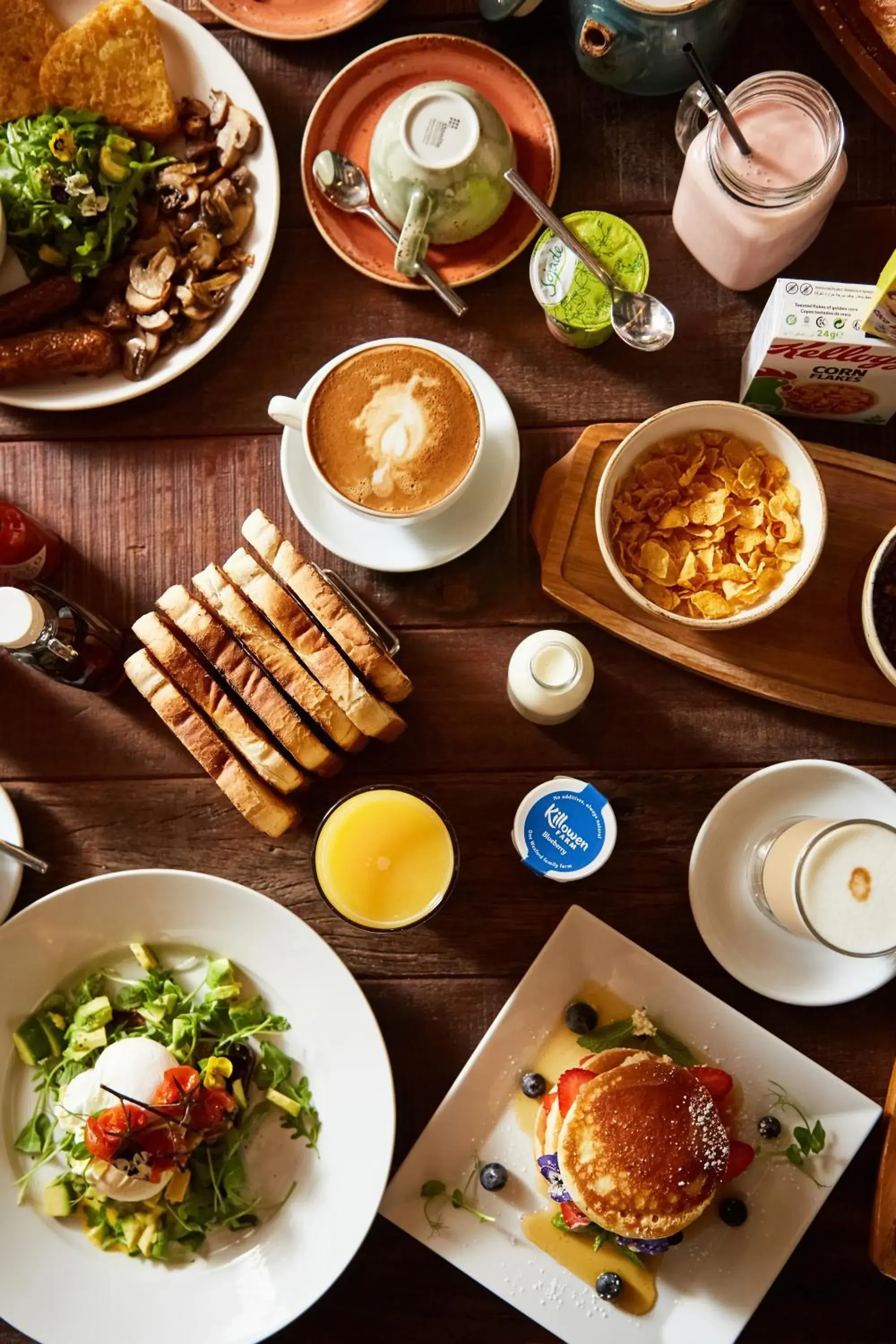 Food and drinks in Temple Bar Inn Food and drinks in Temple Bar Inn