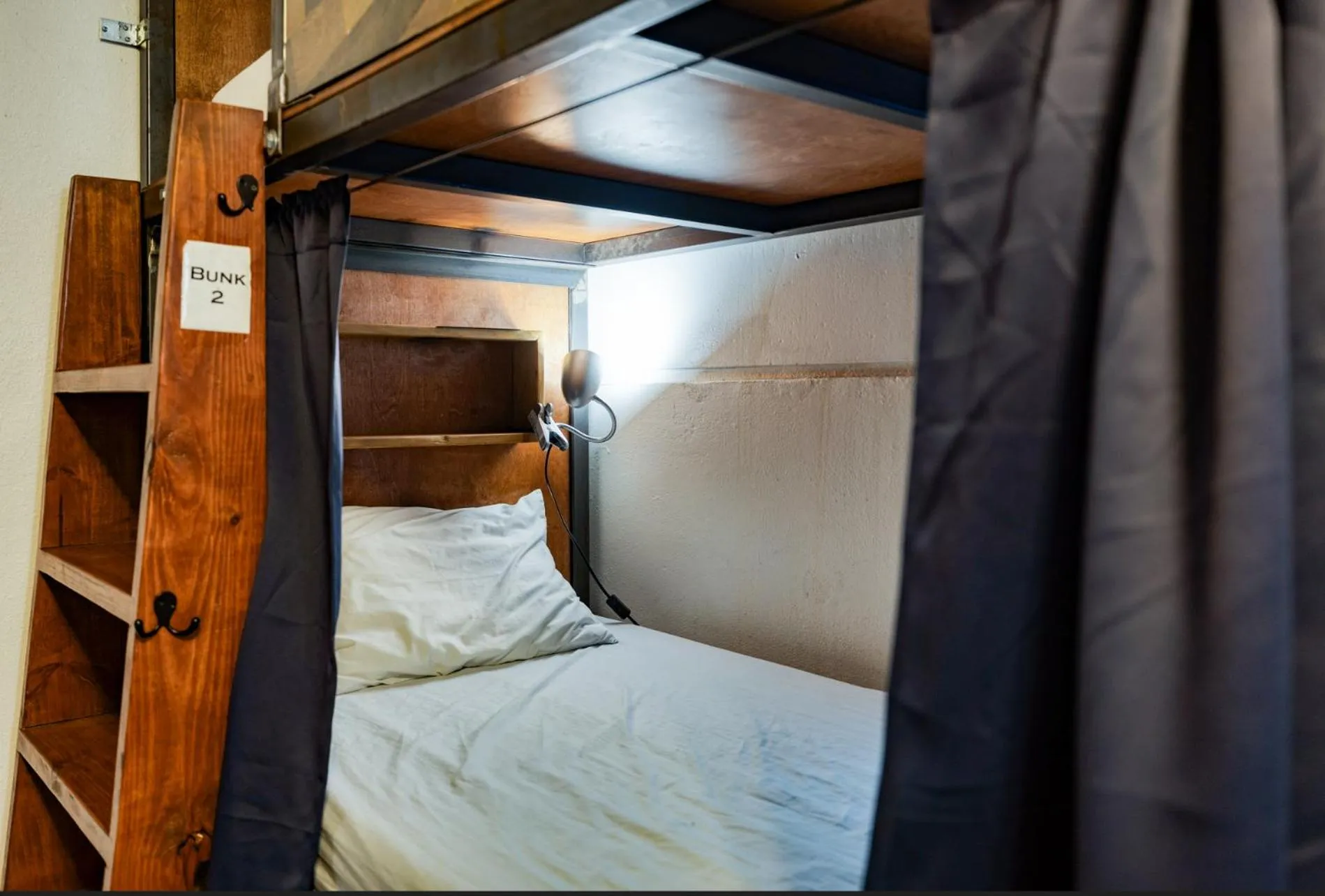 bunk bed, Bed in Firehouse Hostel