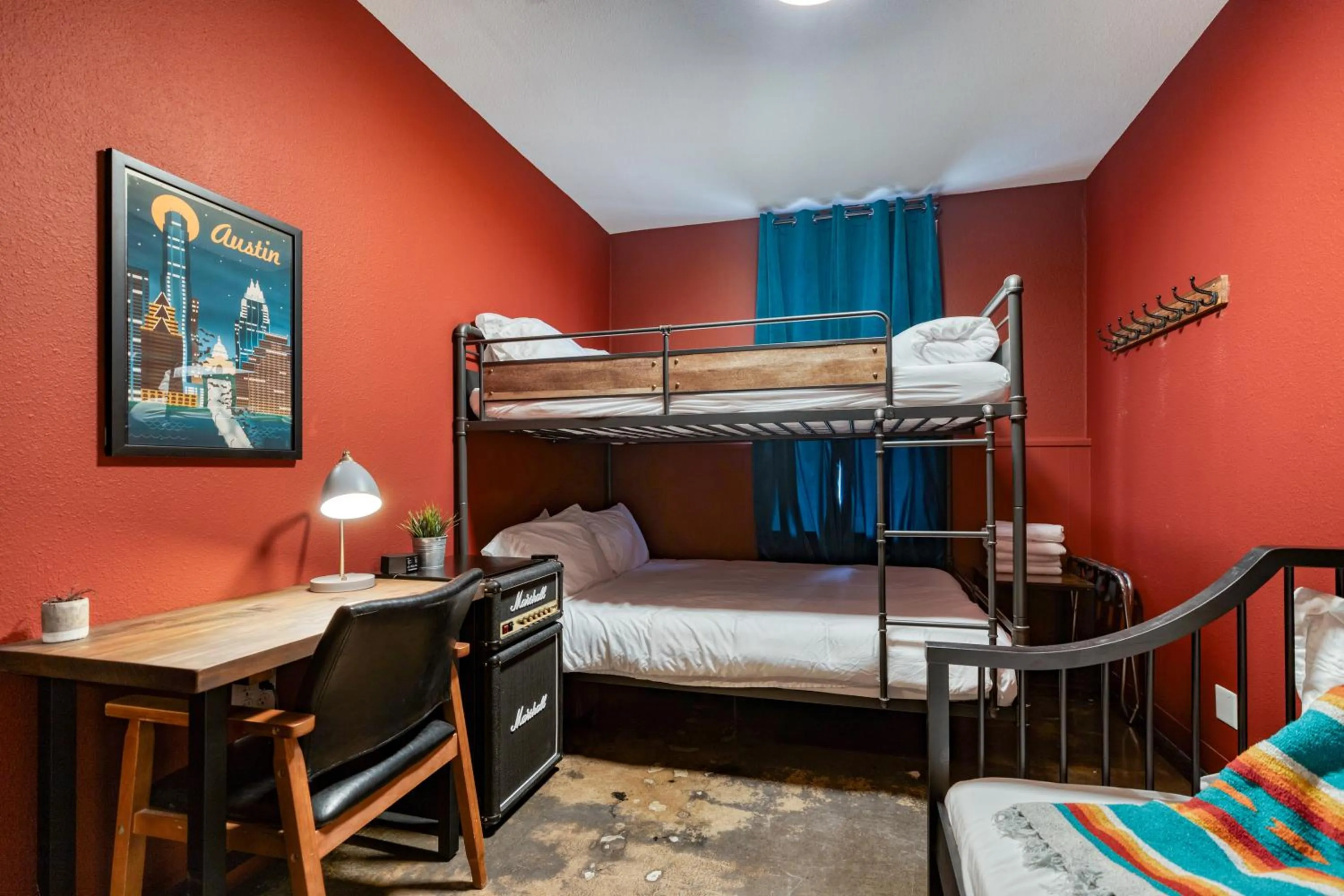 Bed in Firehouse Hostel