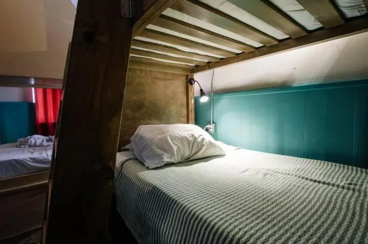 Bed in Firehouse Hostel