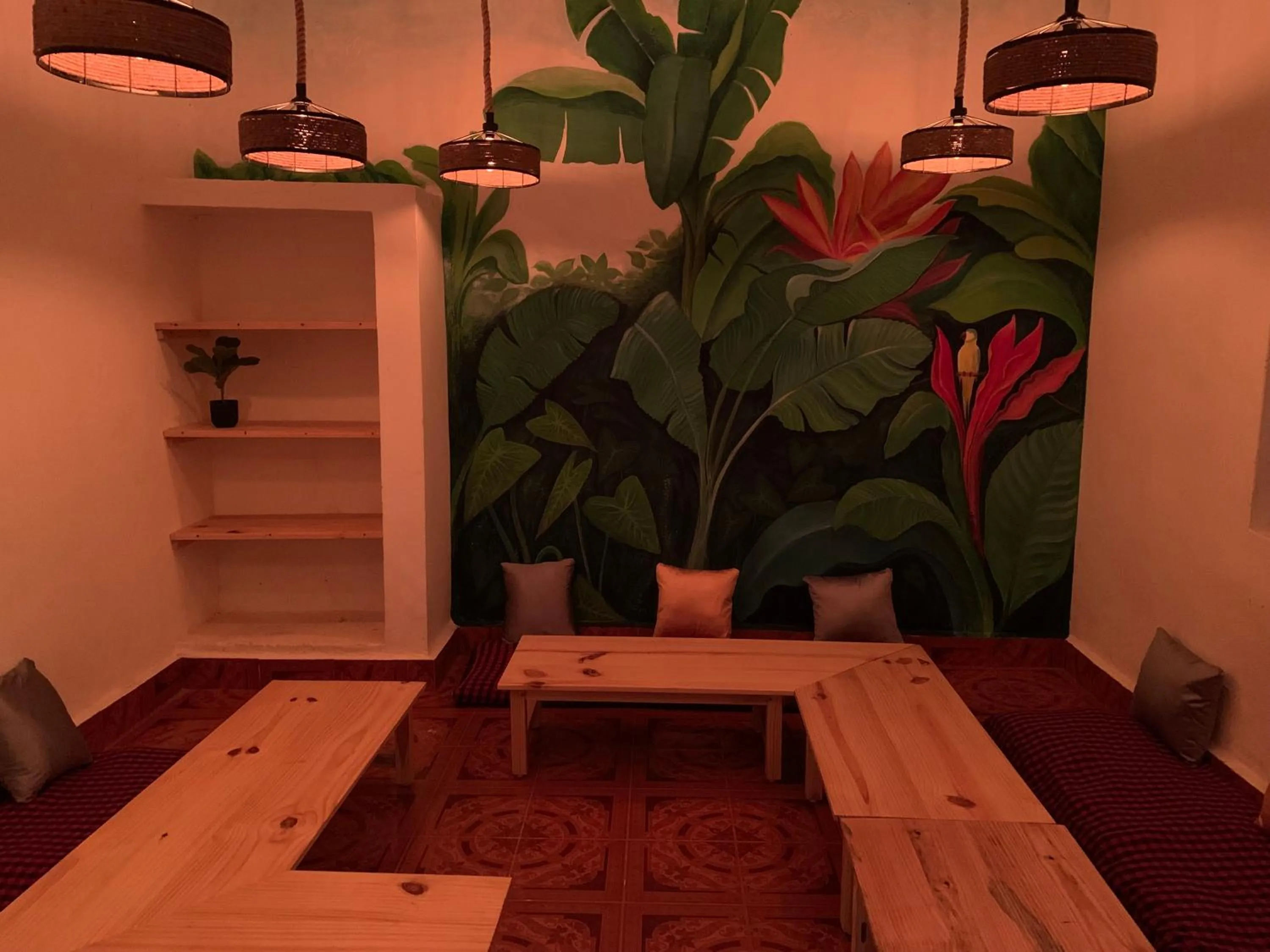 Seating area in Swati