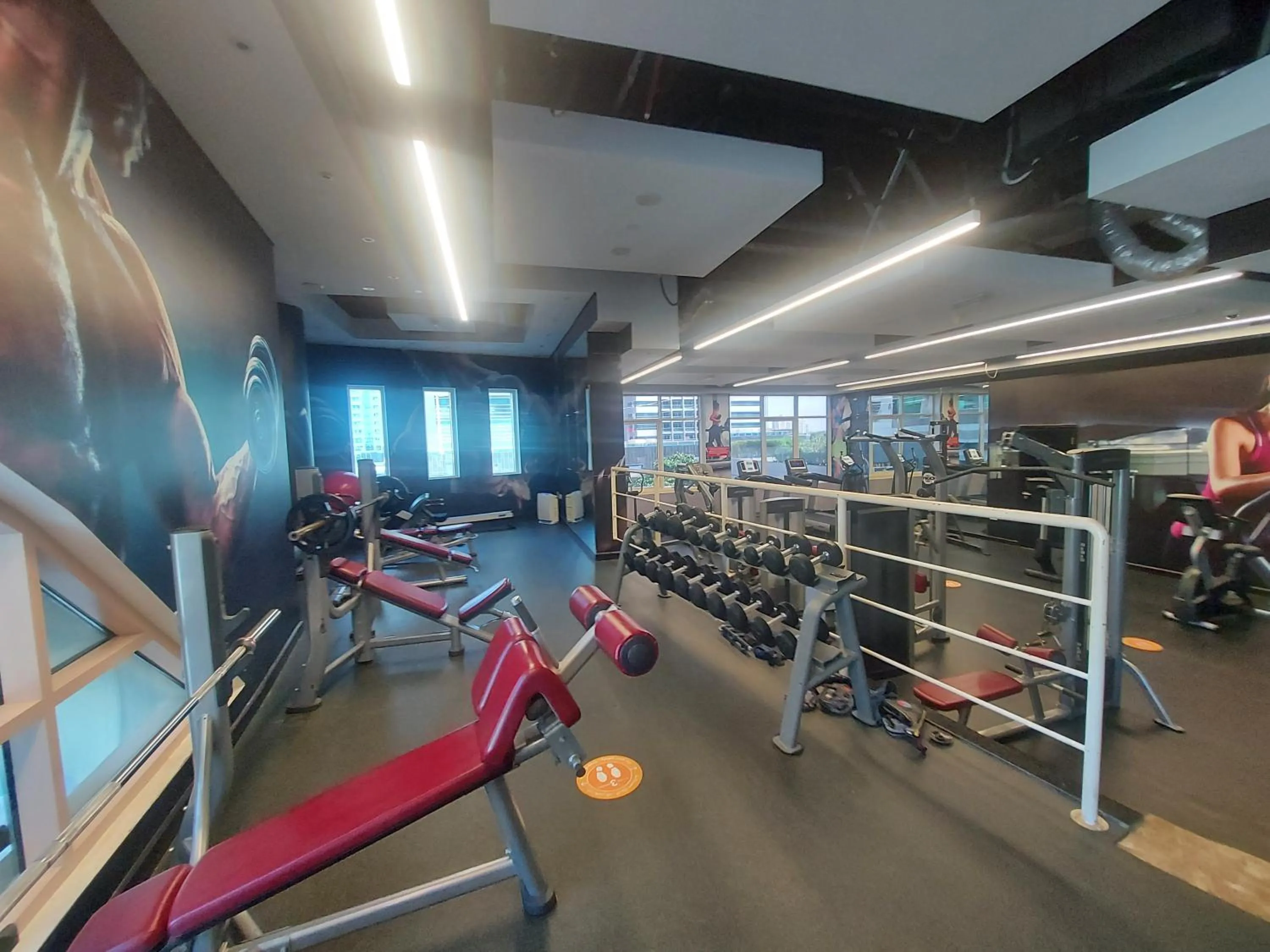 Fitness centre/facilities in White Sage - Gorgeous Apartment in JLT Near the Metro Station