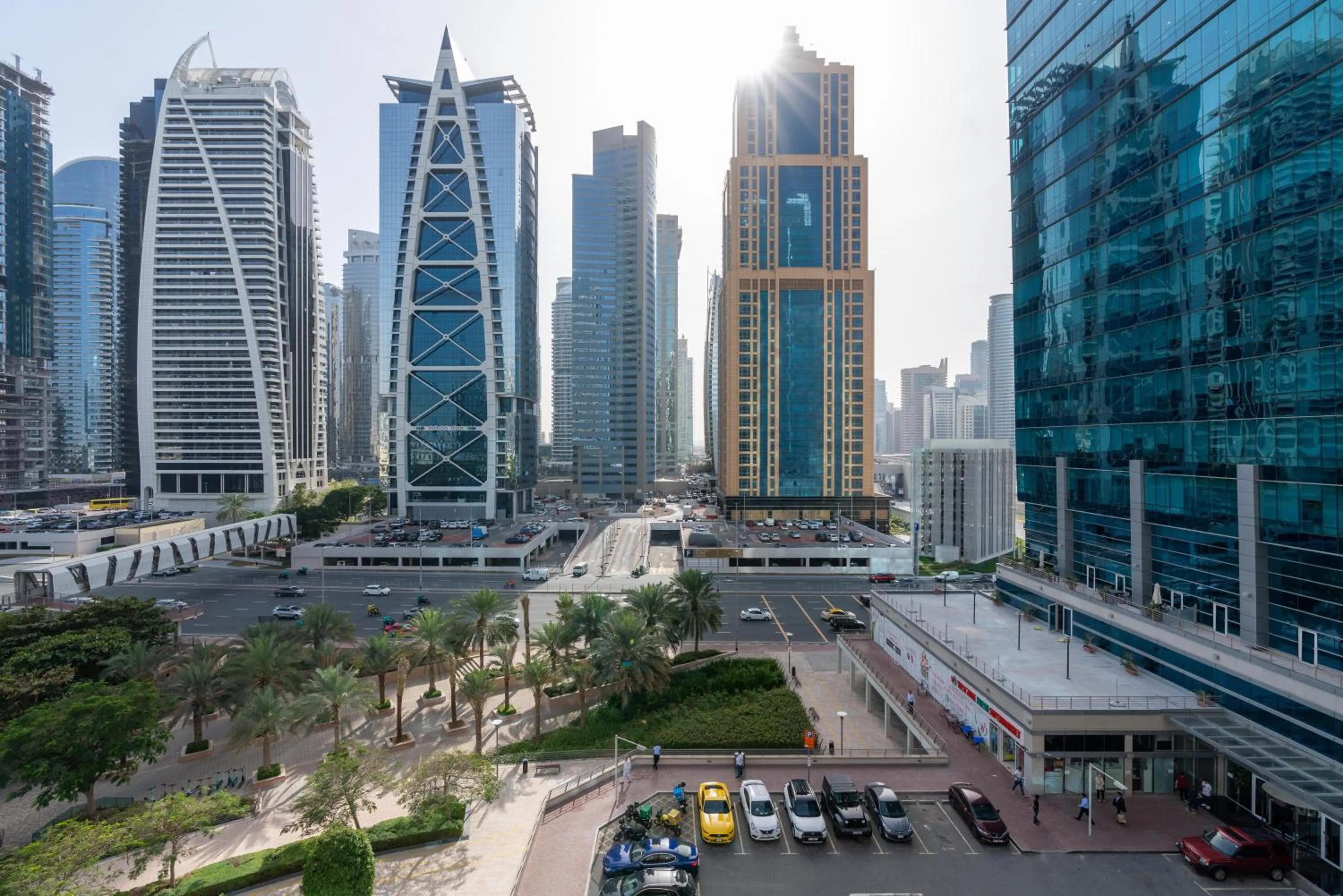 City view in White Sage - Gorgeous Apartment in JLT Near the Metro Station