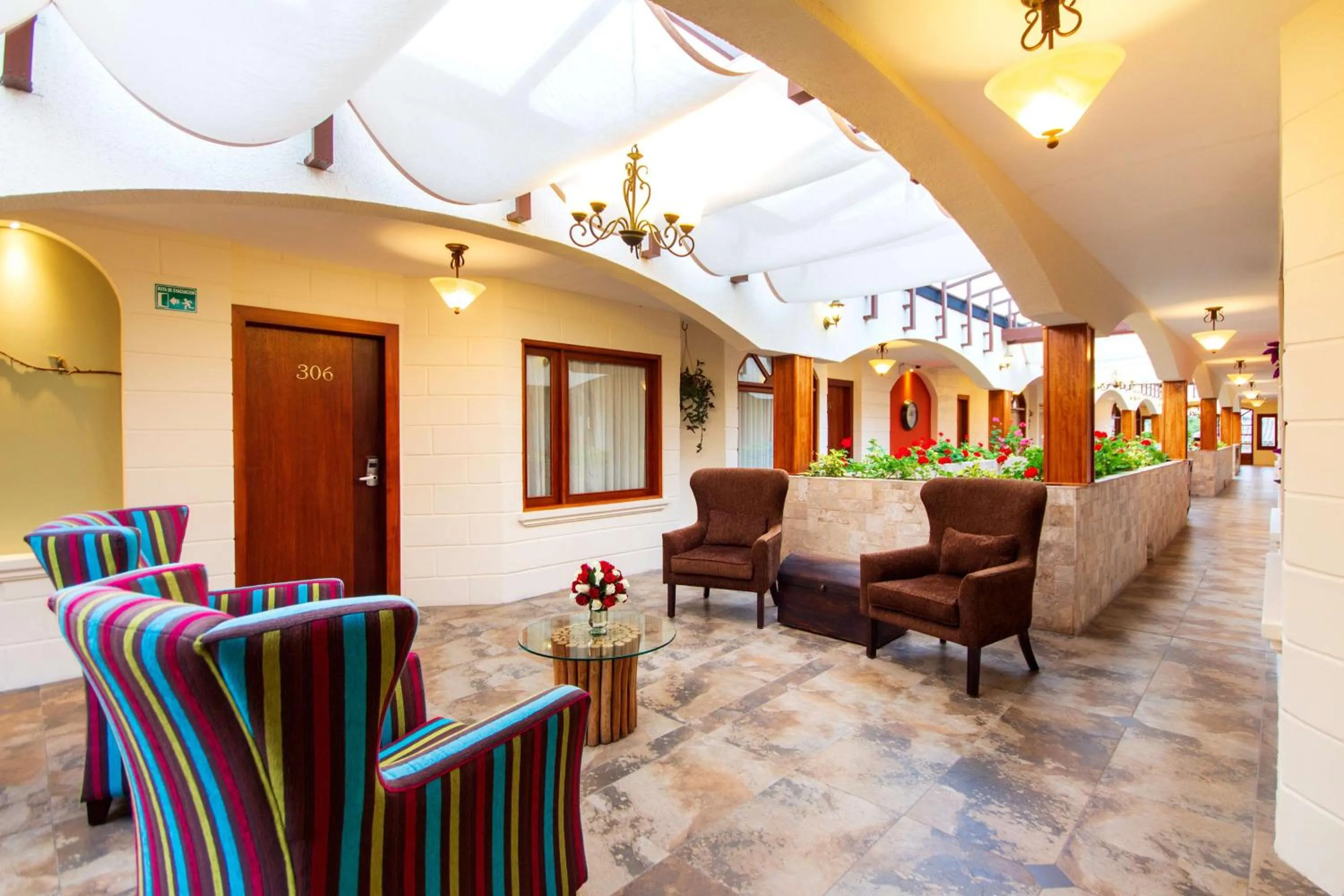 On site in Hotel Rincon de Puembo; BW Signature Collection