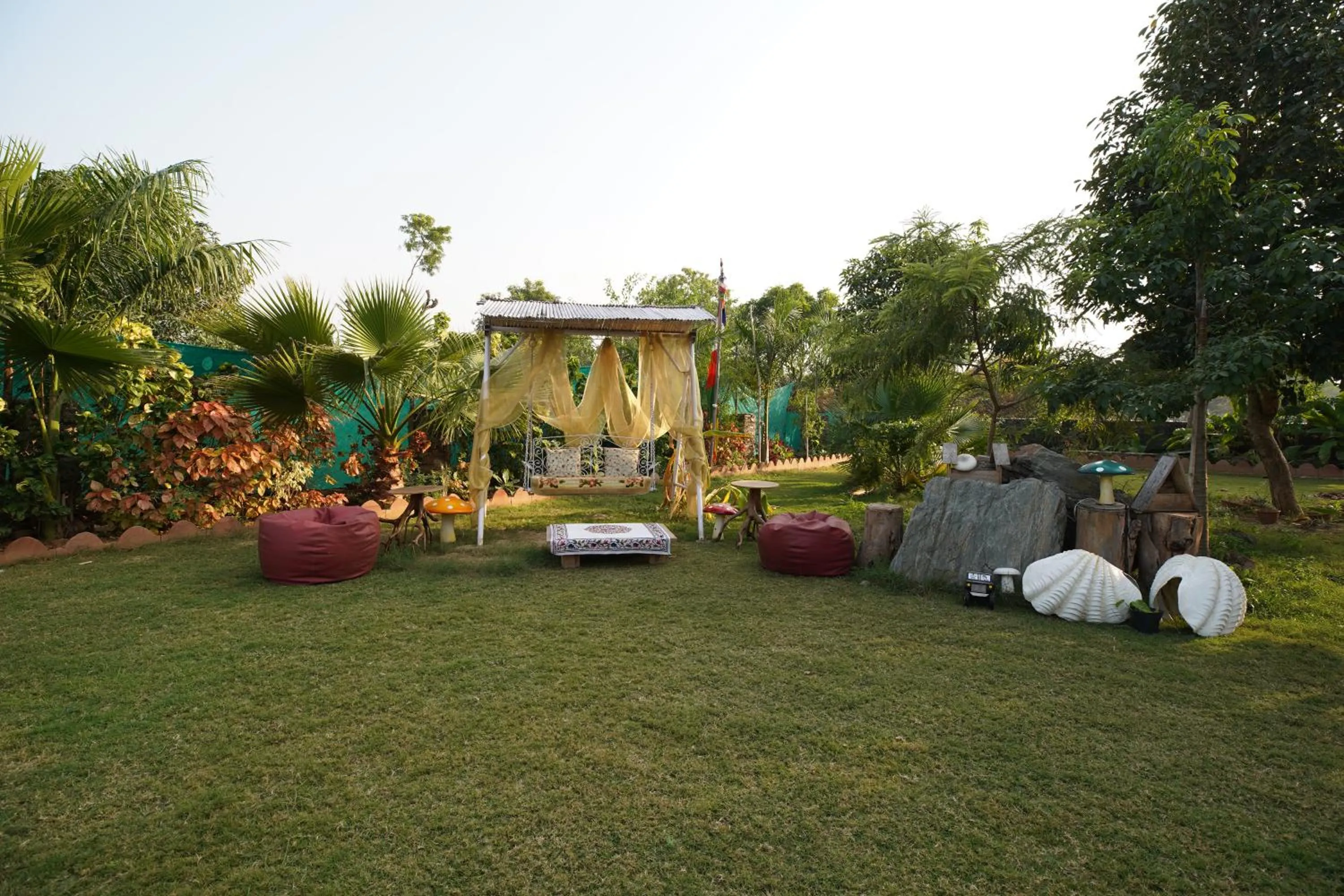 Garden in Castle Oodeypore A Boutique stay Udaipur
