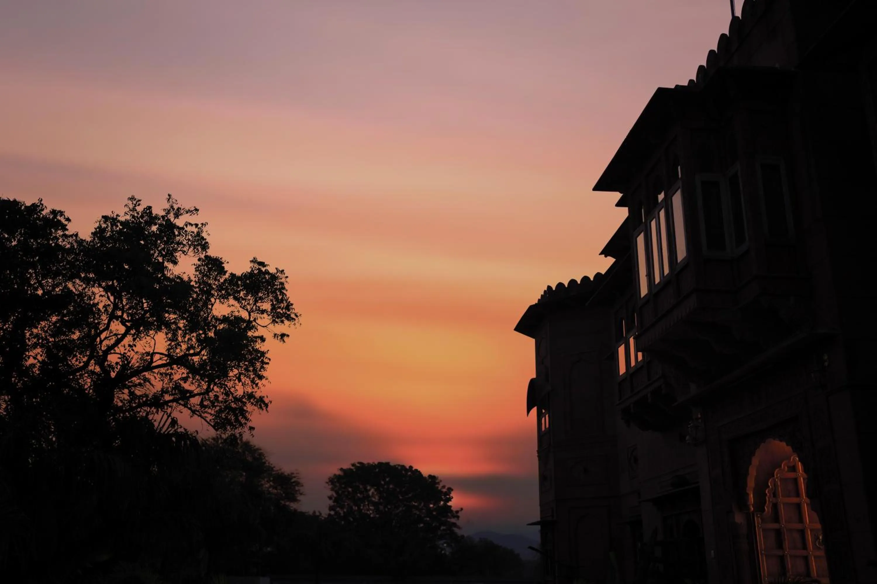 Natural landscape in Castle Oodeypore A Boutique stay Udaipur